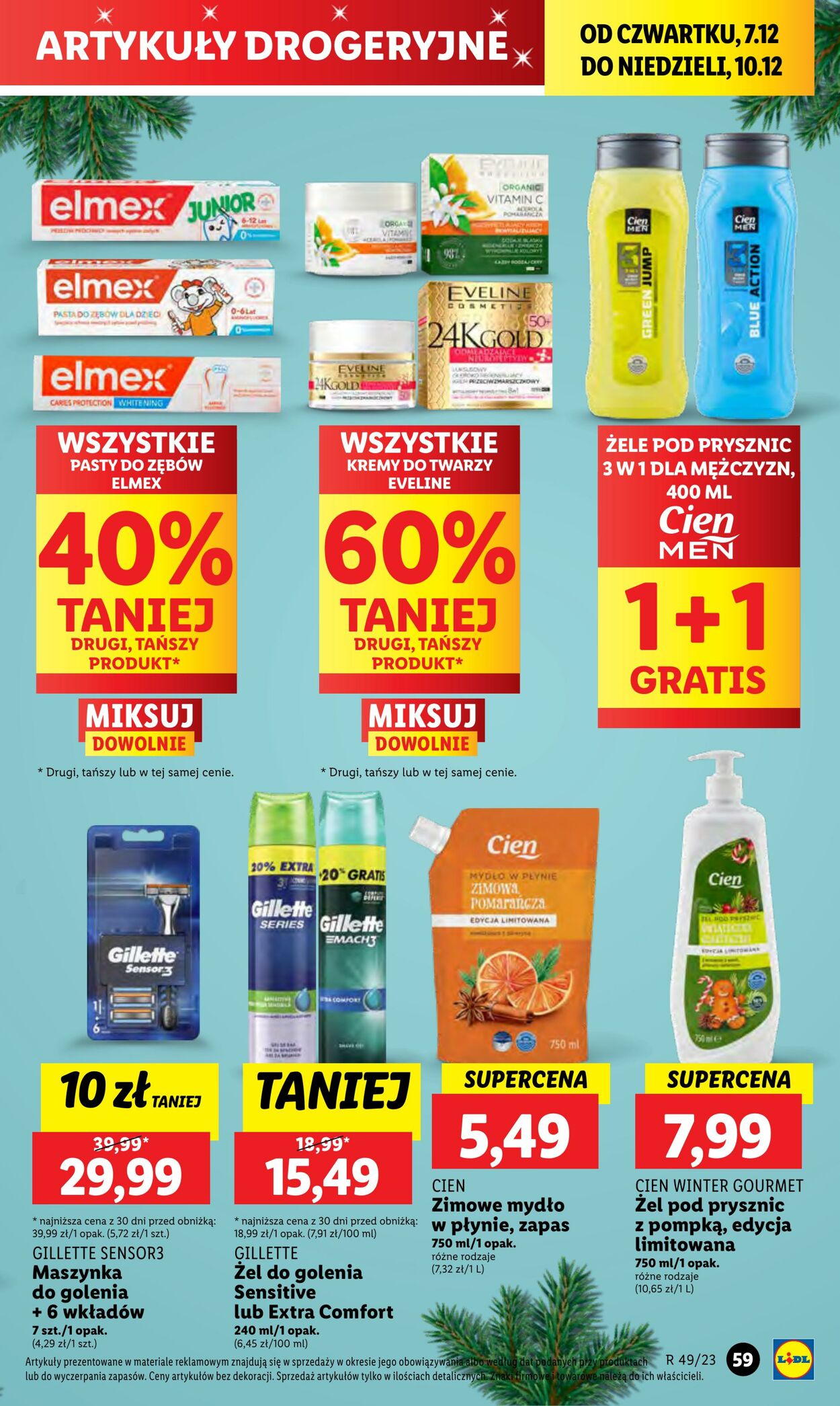 Gazetka Lidl 07.12.2023 - 10.12.2023