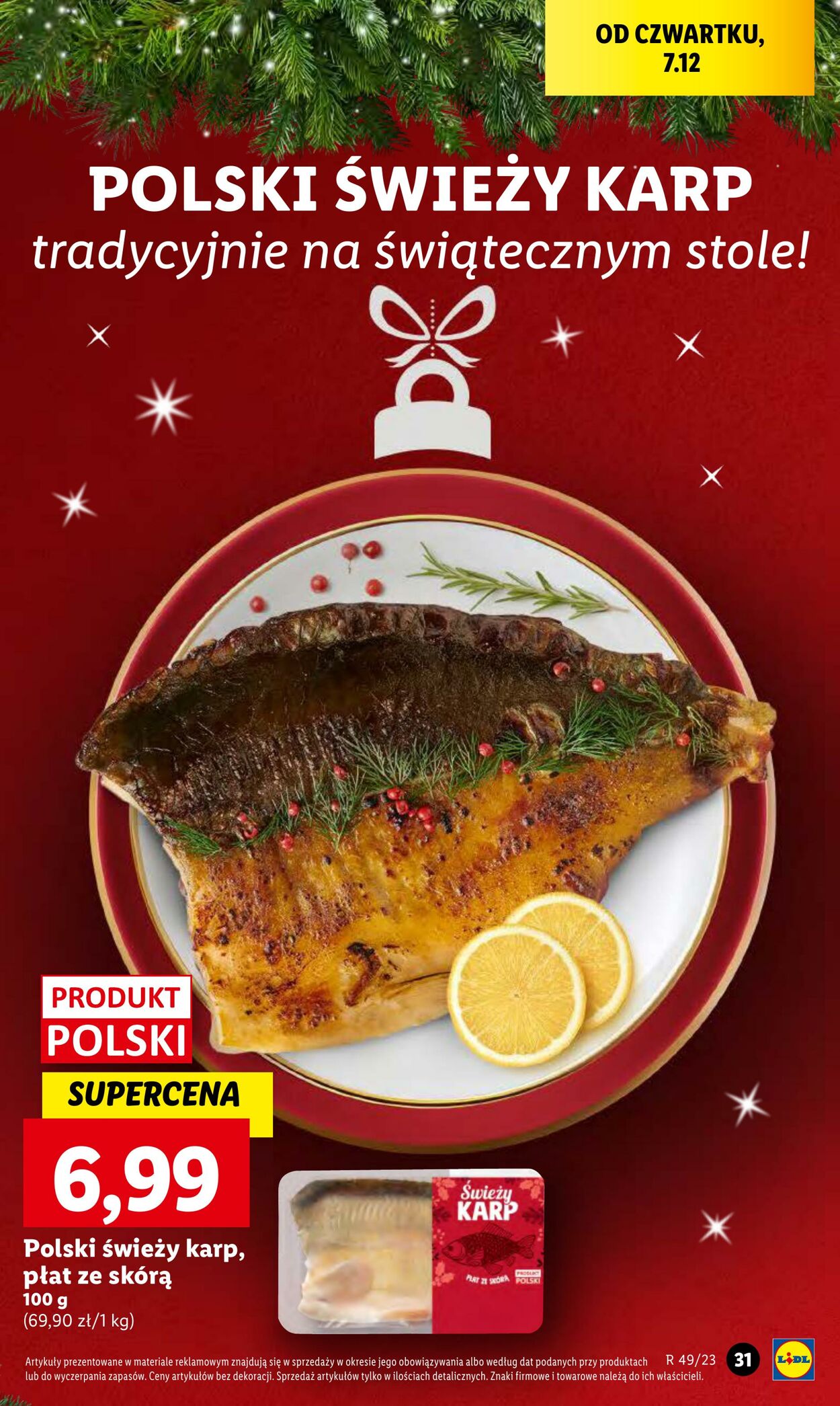 Gazetka Lidl 07.12.2023 - 10.12.2023