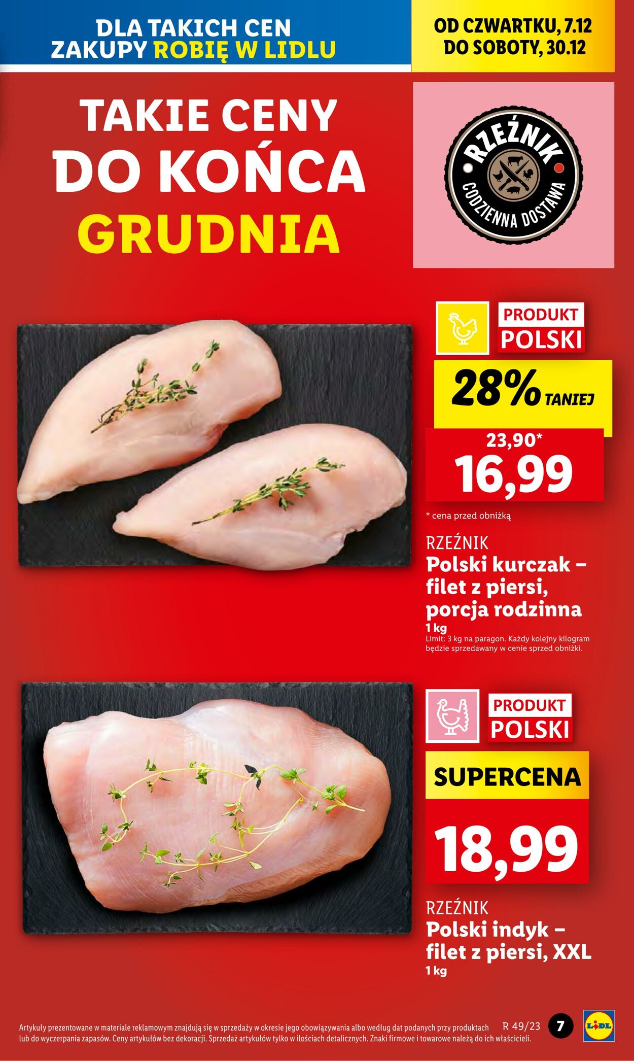 Gazetka Lidl 07.12.2023 - 10.12.2023