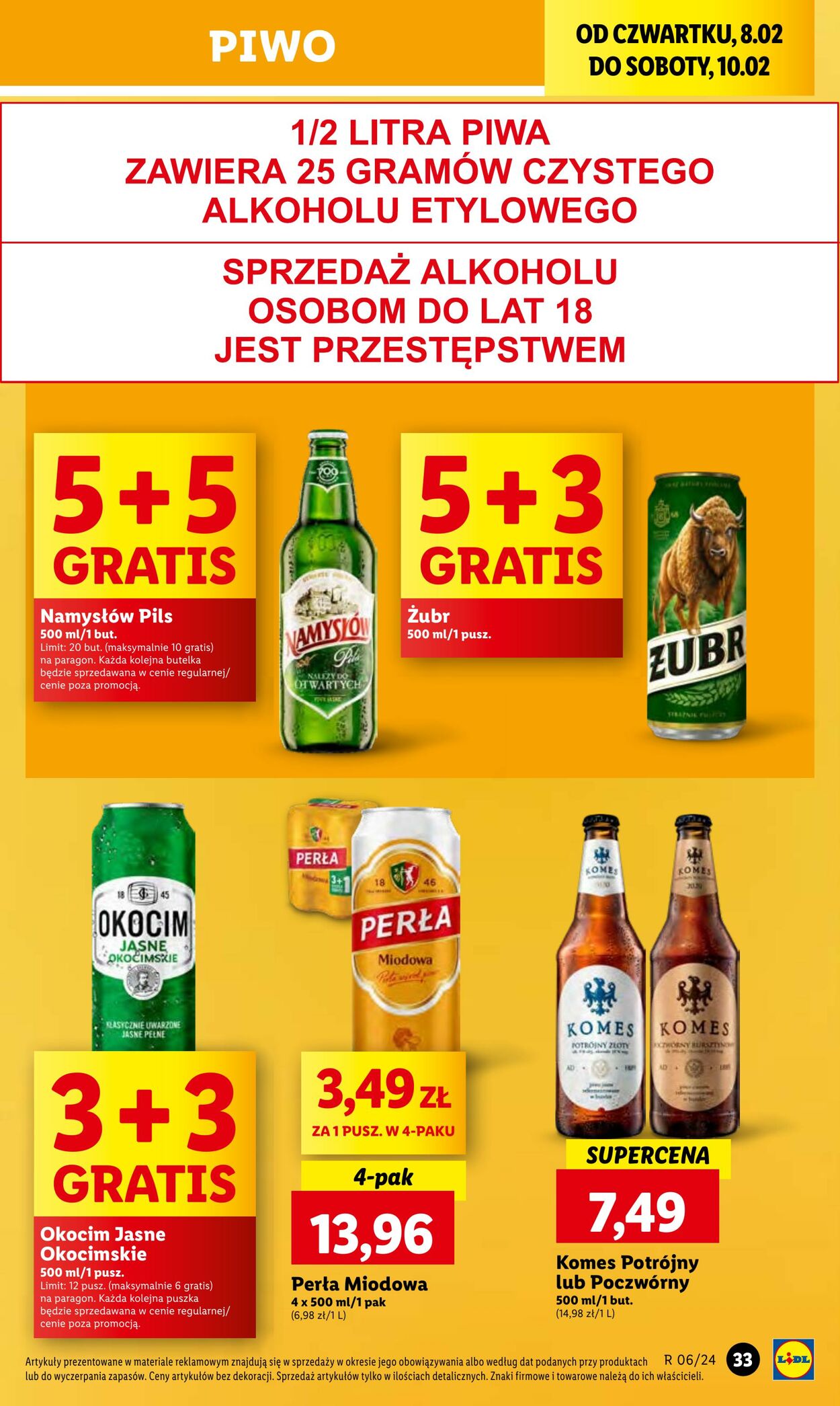 Gazetka Lidl 08.02.2024 - 10.02.2024