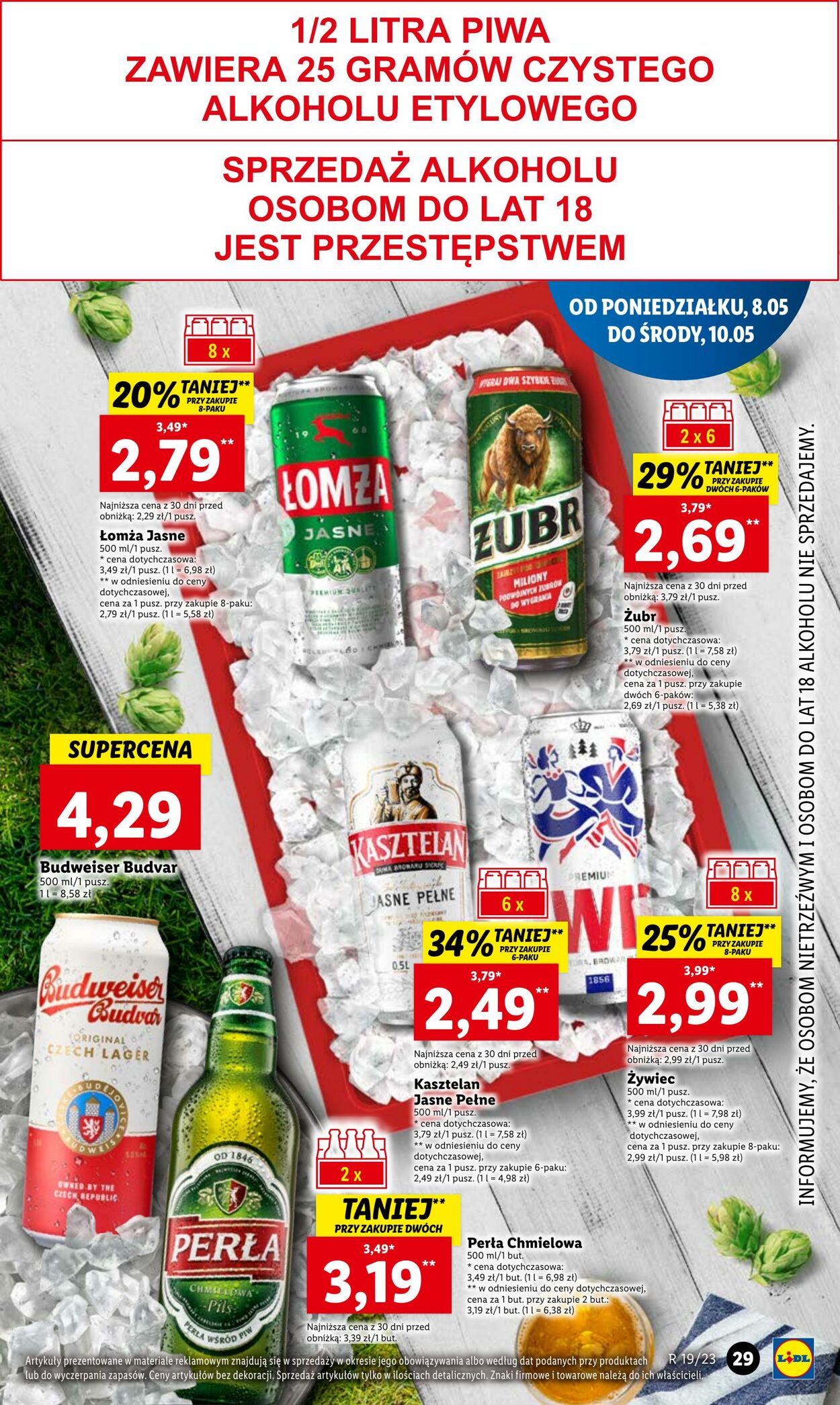 Gazetka Lidl 08.05.2023 - 10.05.2023