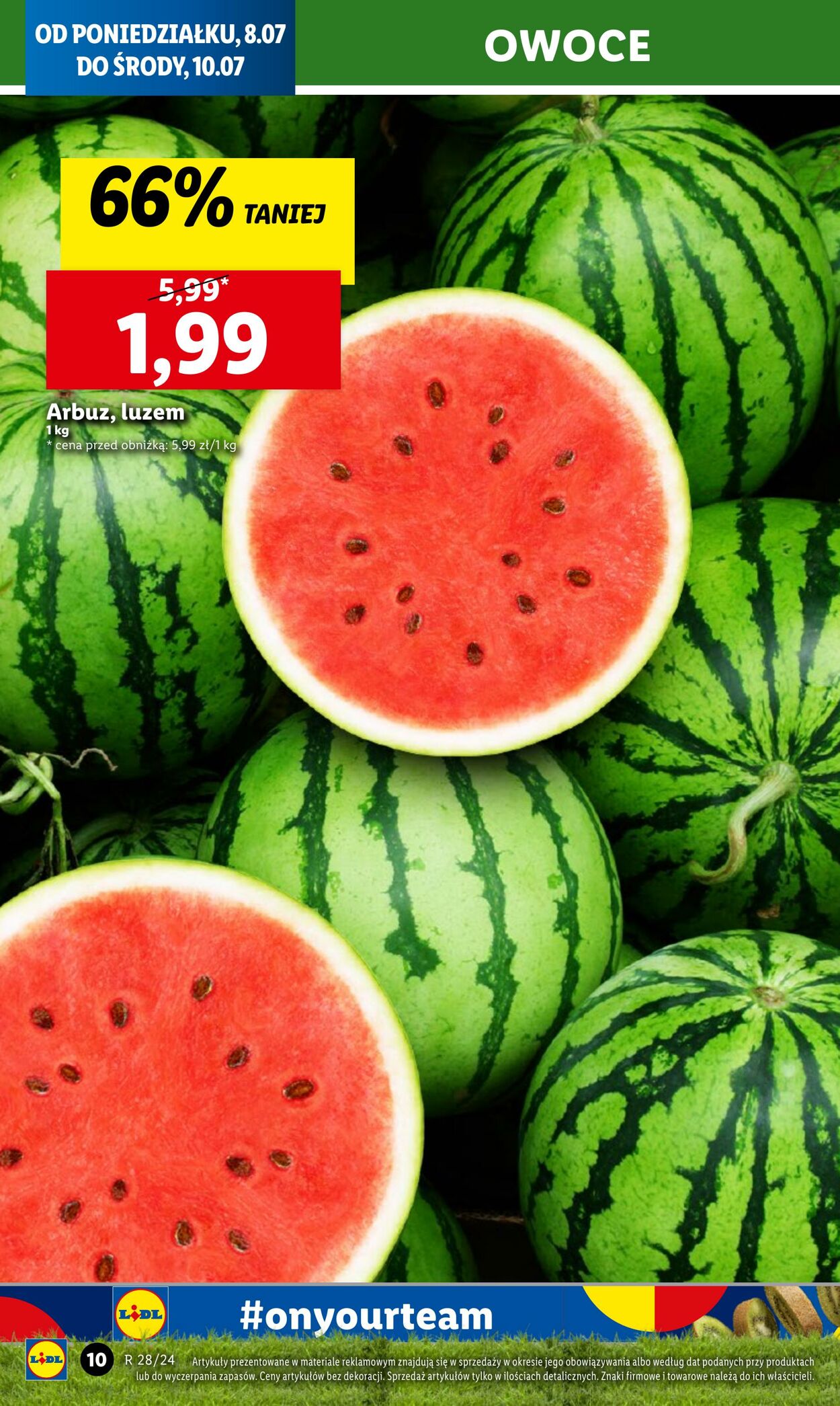 Gazetka Lidl 08.07.2024 - 10.07.2024