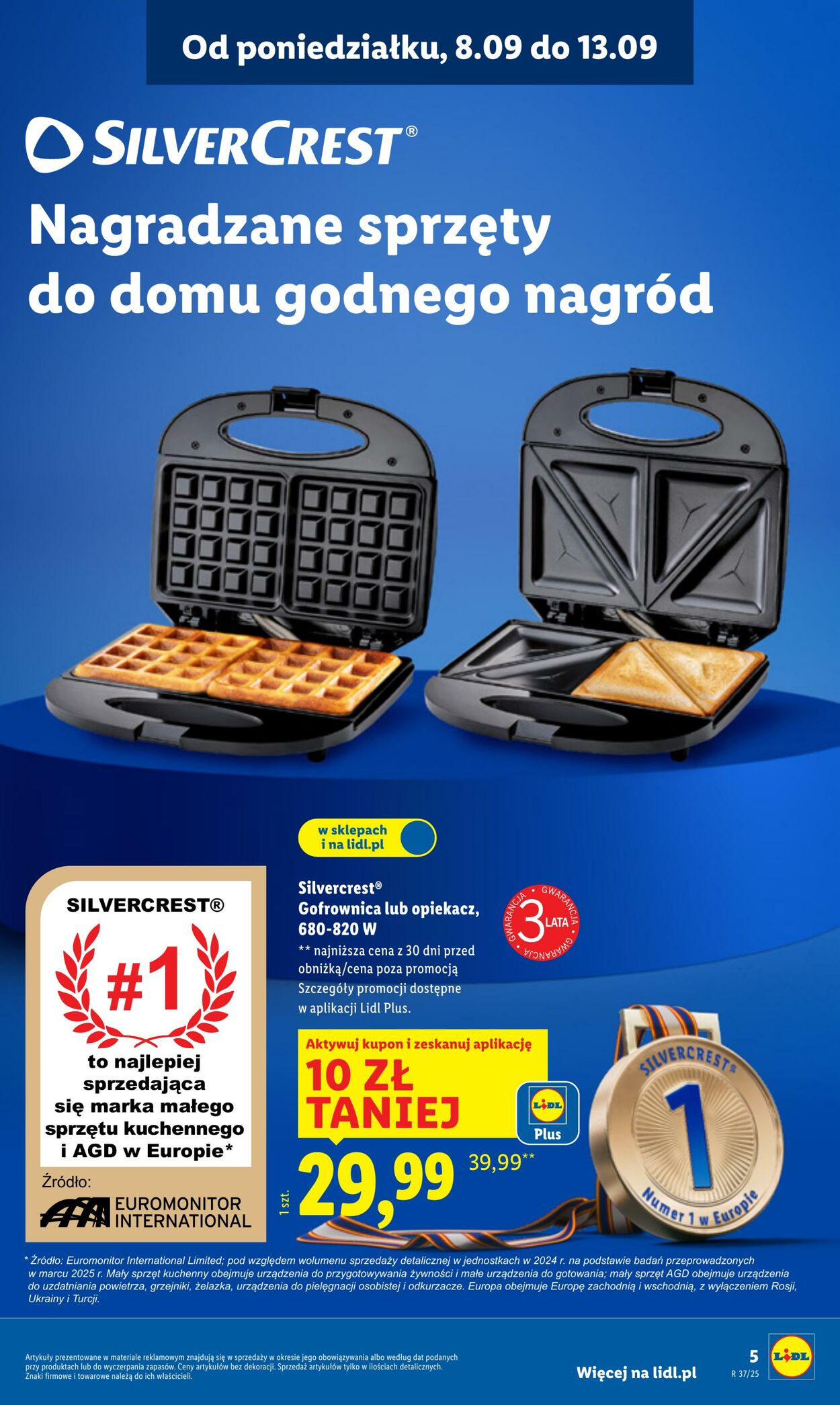 Gazetka Lidl 08.09.2025 - 13.09.2025