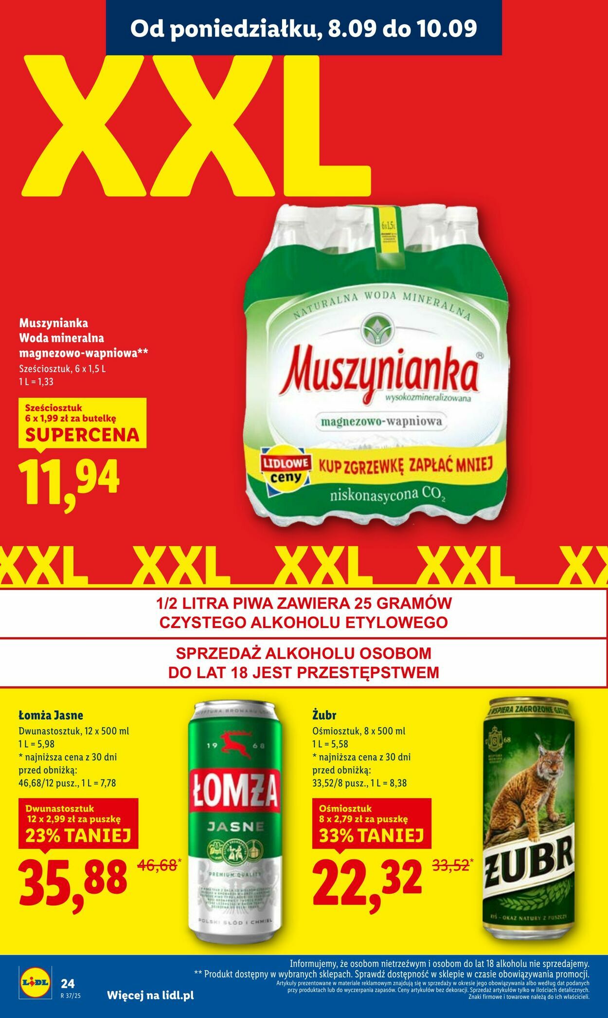 Gazetka Lidl 08.09.2025 - 10.09.2025
