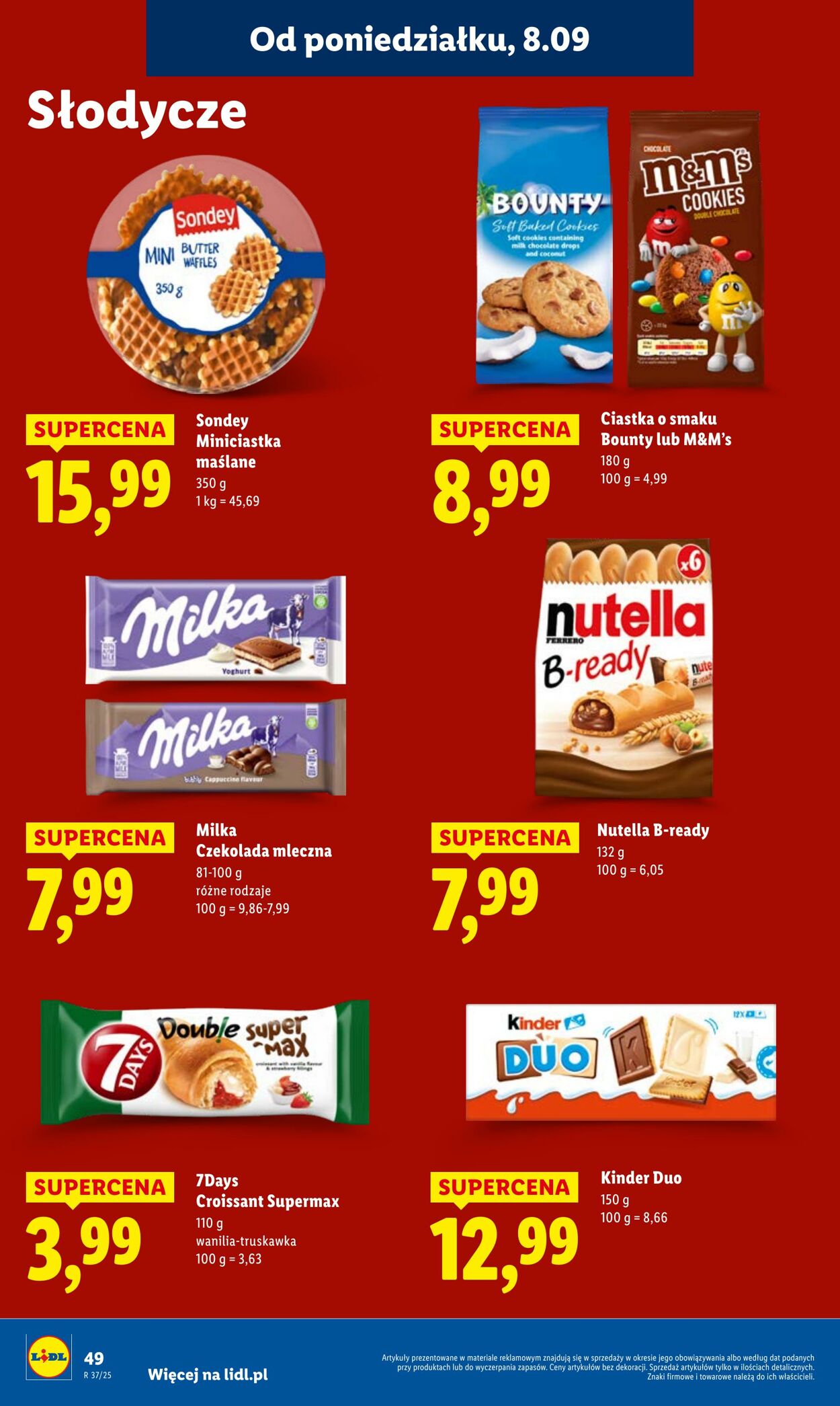 Gazetka Lidl 08.09.2025 - 10.09.2025