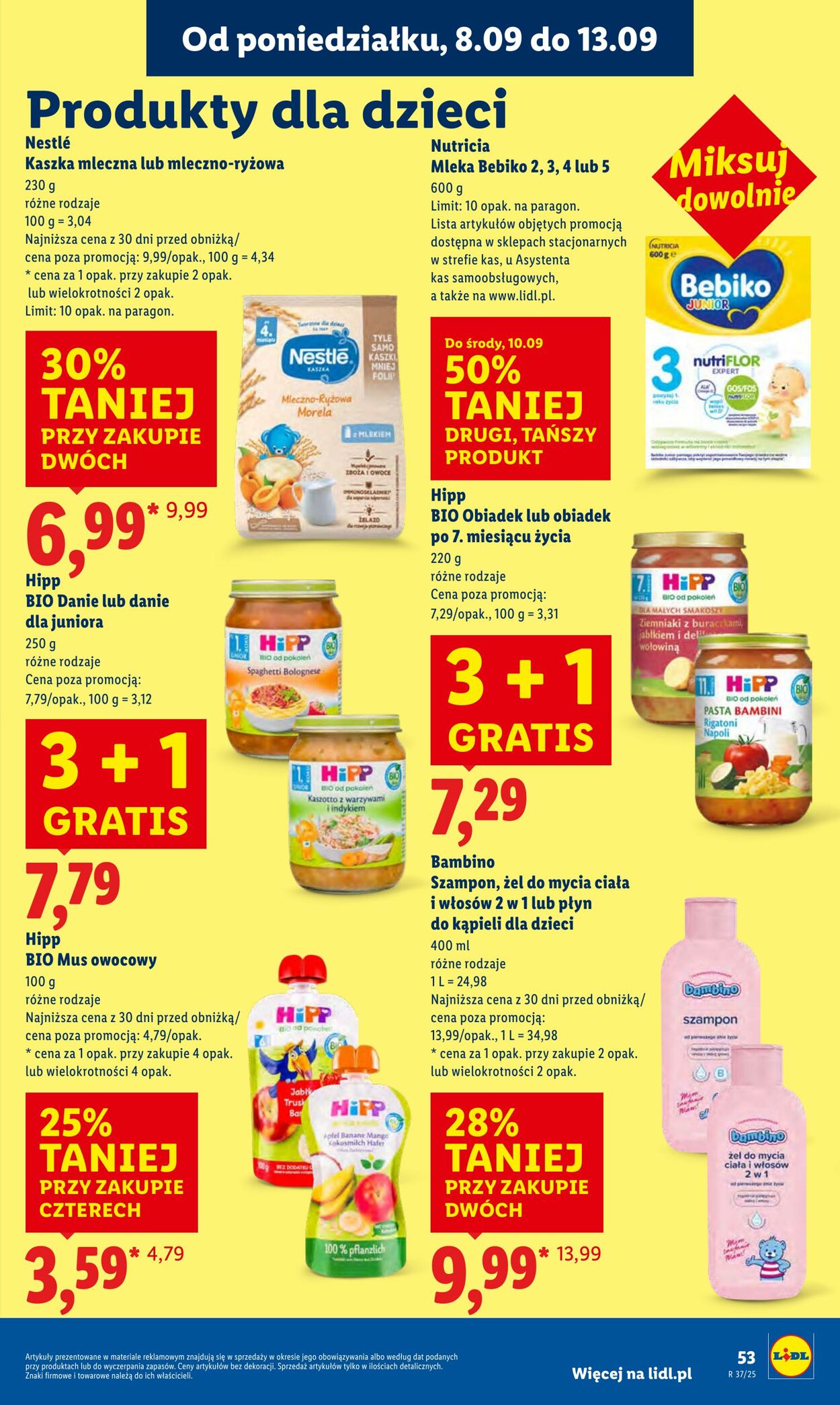 Gazetka Lidl 08.09.2025 - 10.09.2025