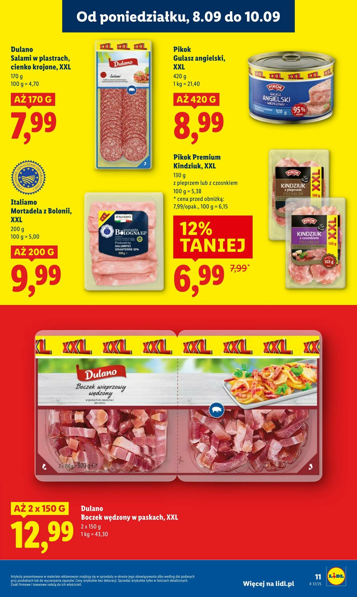 Gazetka Lidl 08.09.2025 - 10.09.2025