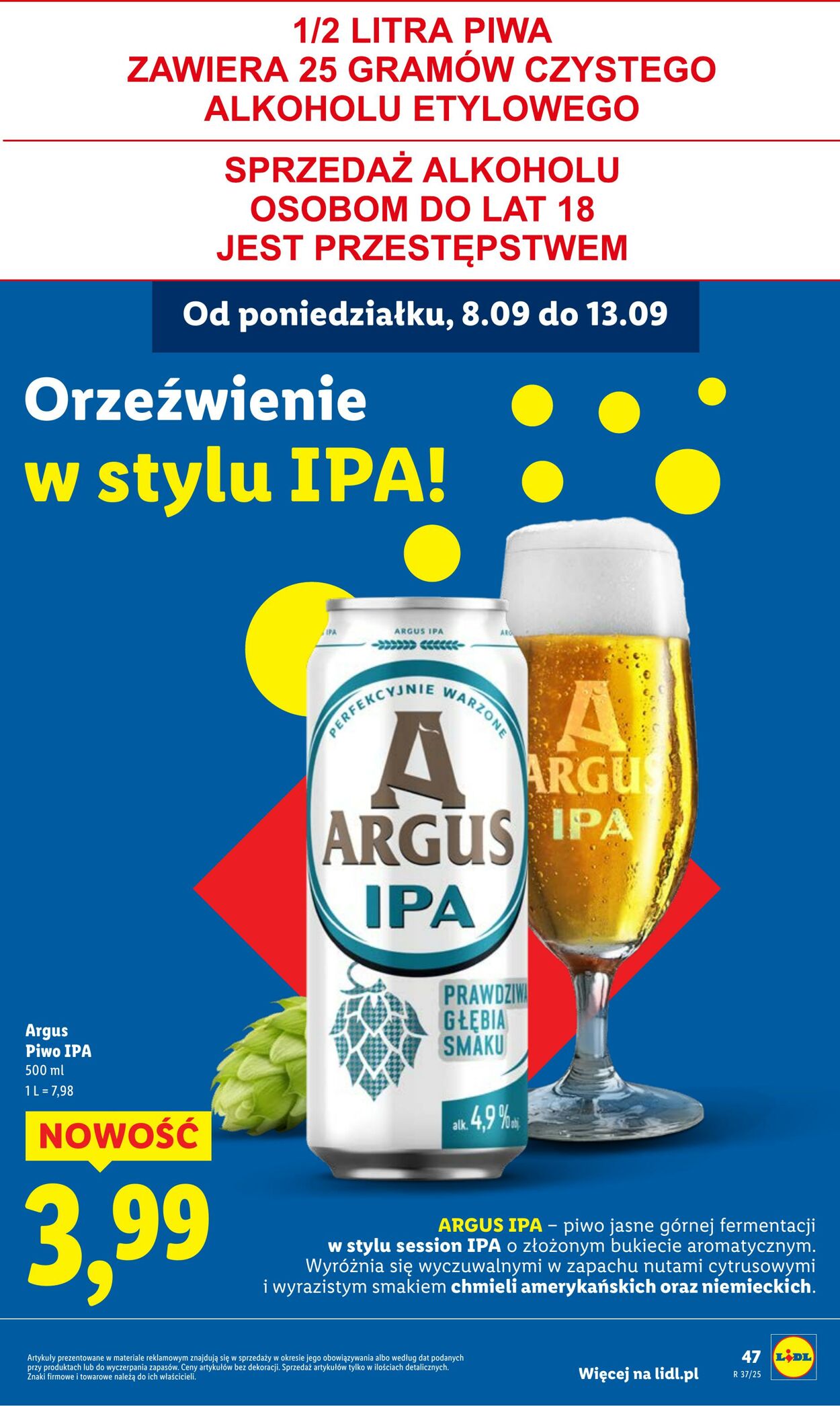 Gazetka Lidl 08.09.2025 - 10.09.2025