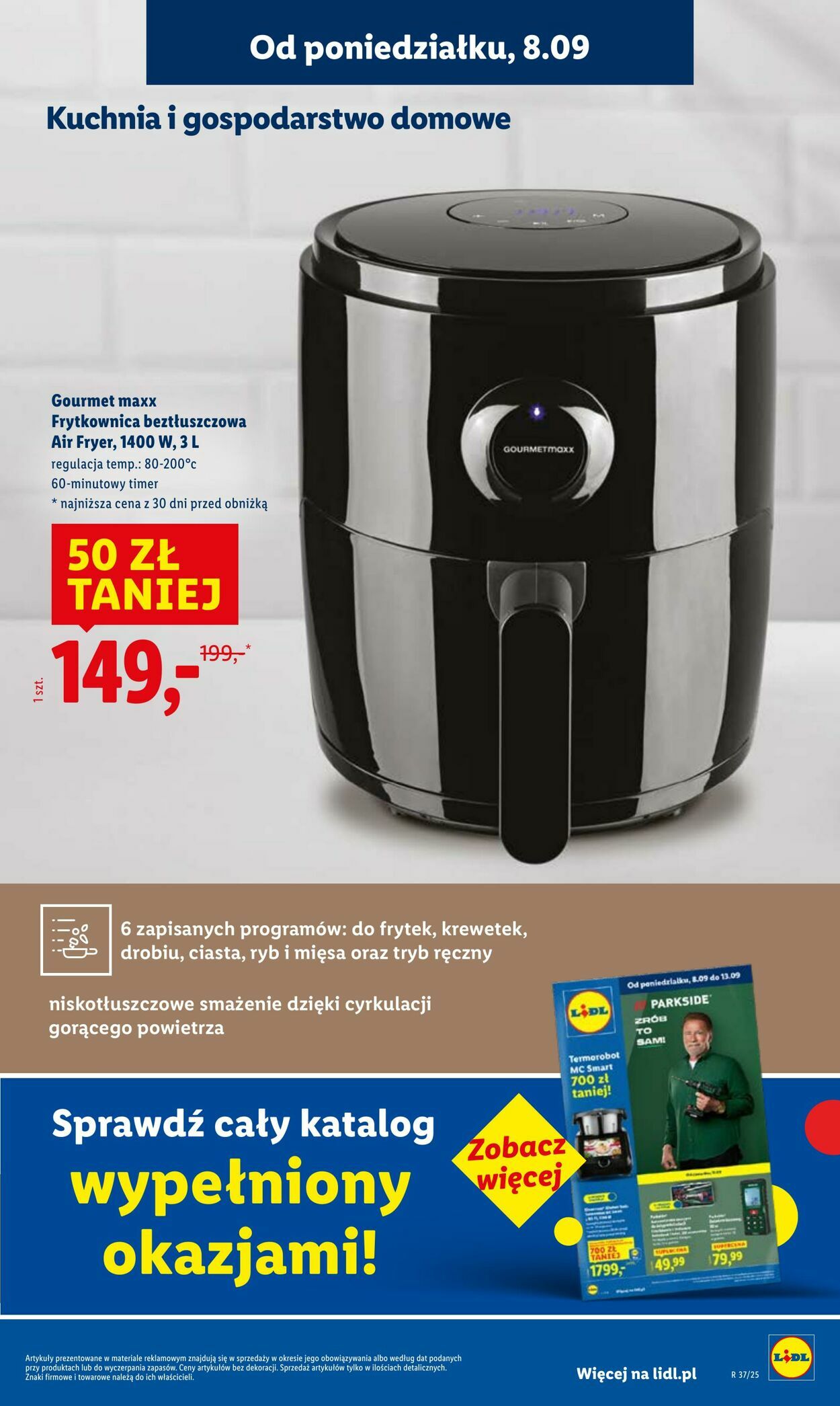 Gazetka Lidl 08.09.2025 - 10.09.2025