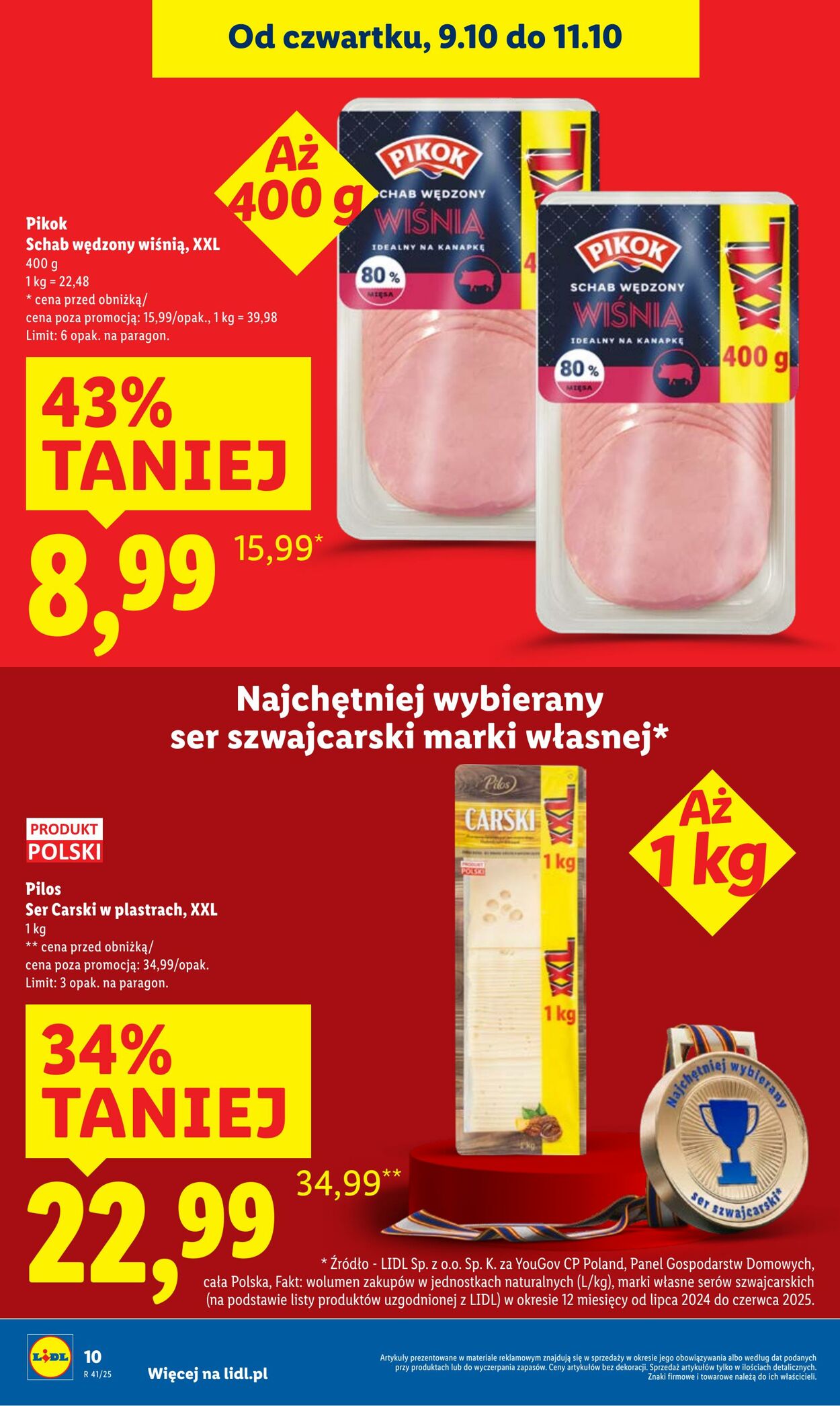 Gazetka Lidl 09.10.2025 - 11.10.2025