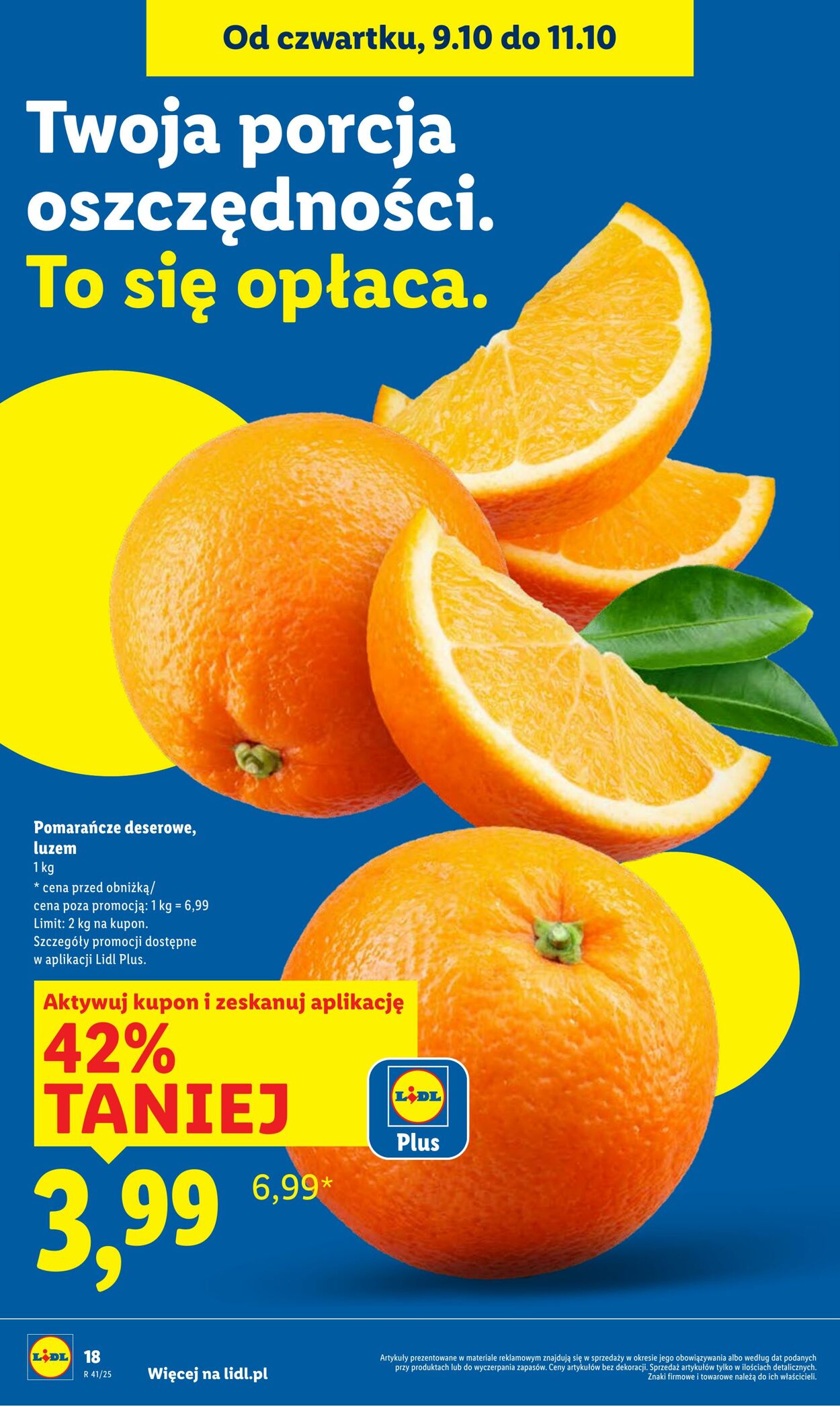 Gazetka Lidl 09.10.2025 - 11.10.2025