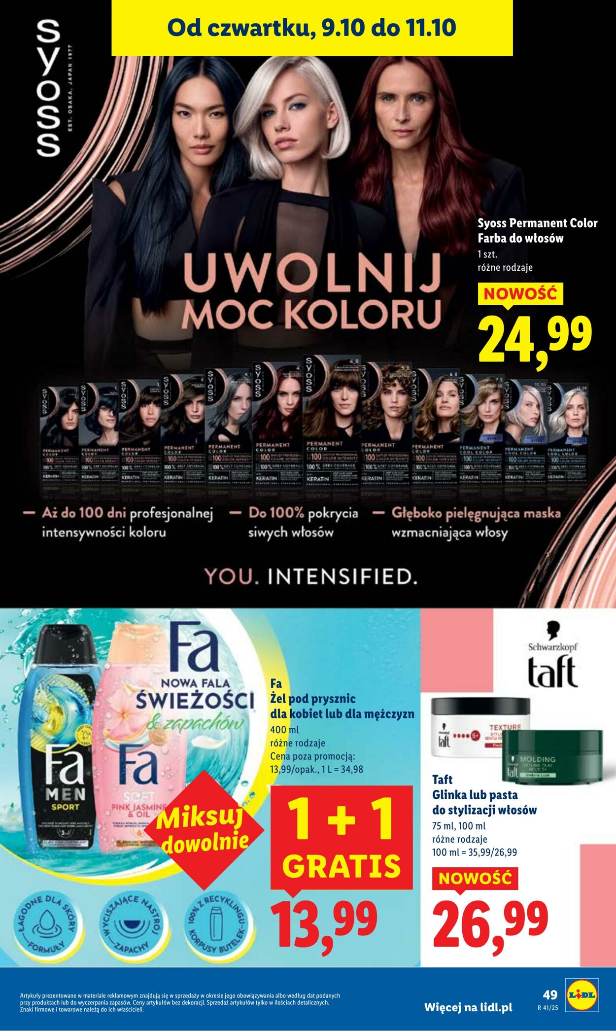 Gazetka Lidl 09.10.2025 - 11.10.2025