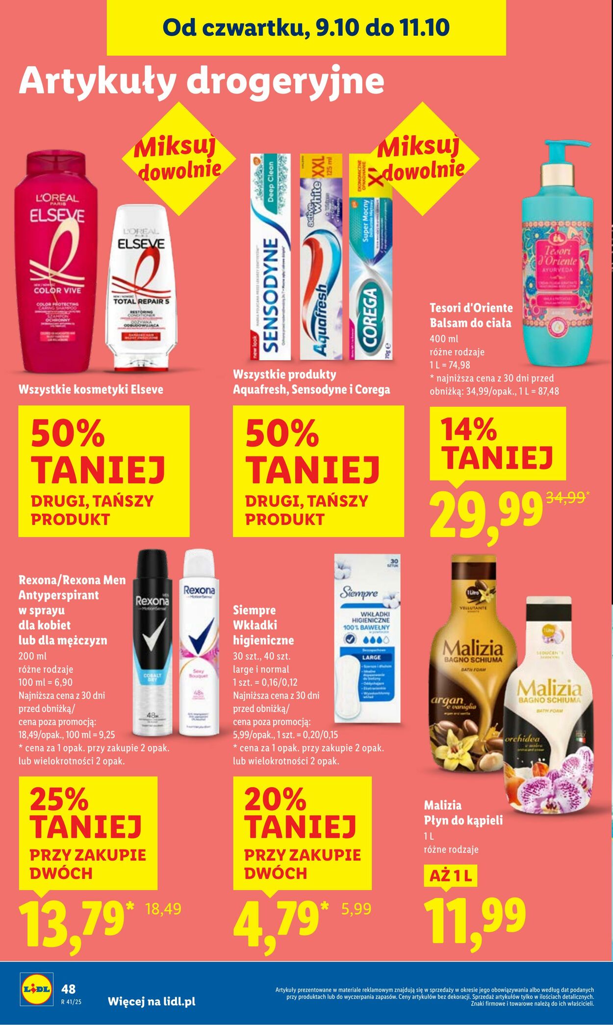 Gazetka Lidl 09.10.2025 - 11.10.2025