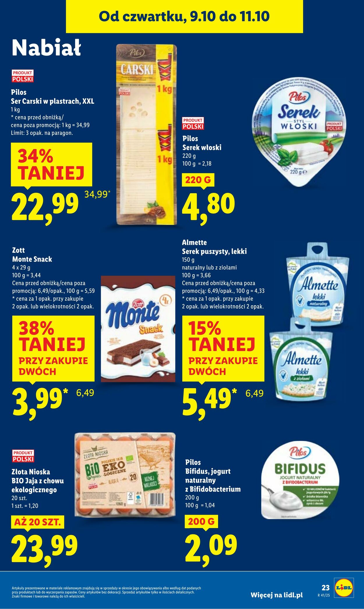 Gazetka Lidl 09.10.2025 - 11.10.2025