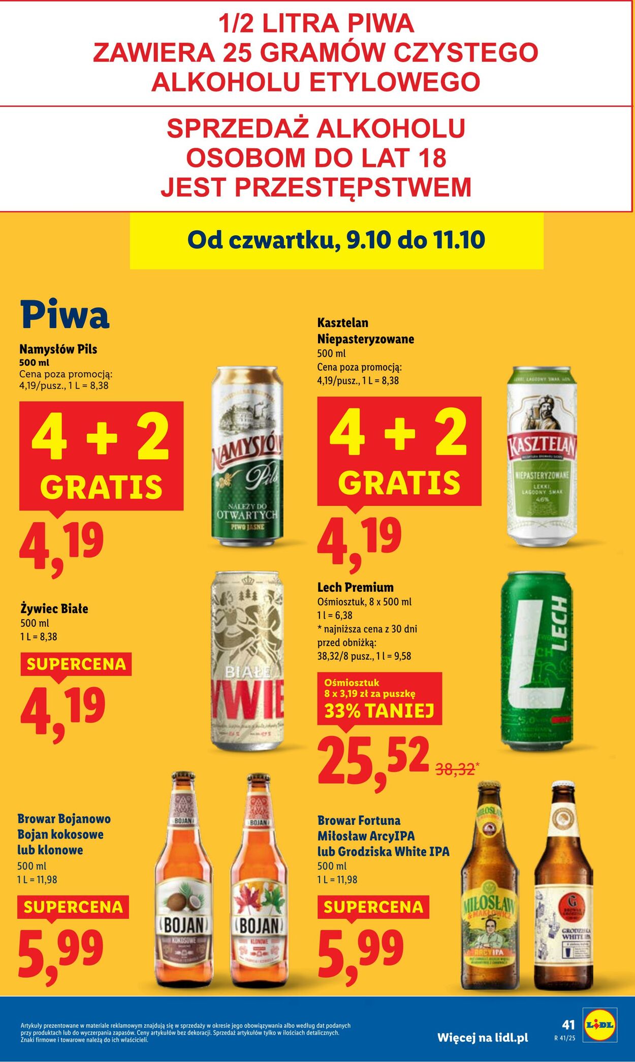 Gazetka Lidl 09.10.2025 - 11.10.2025