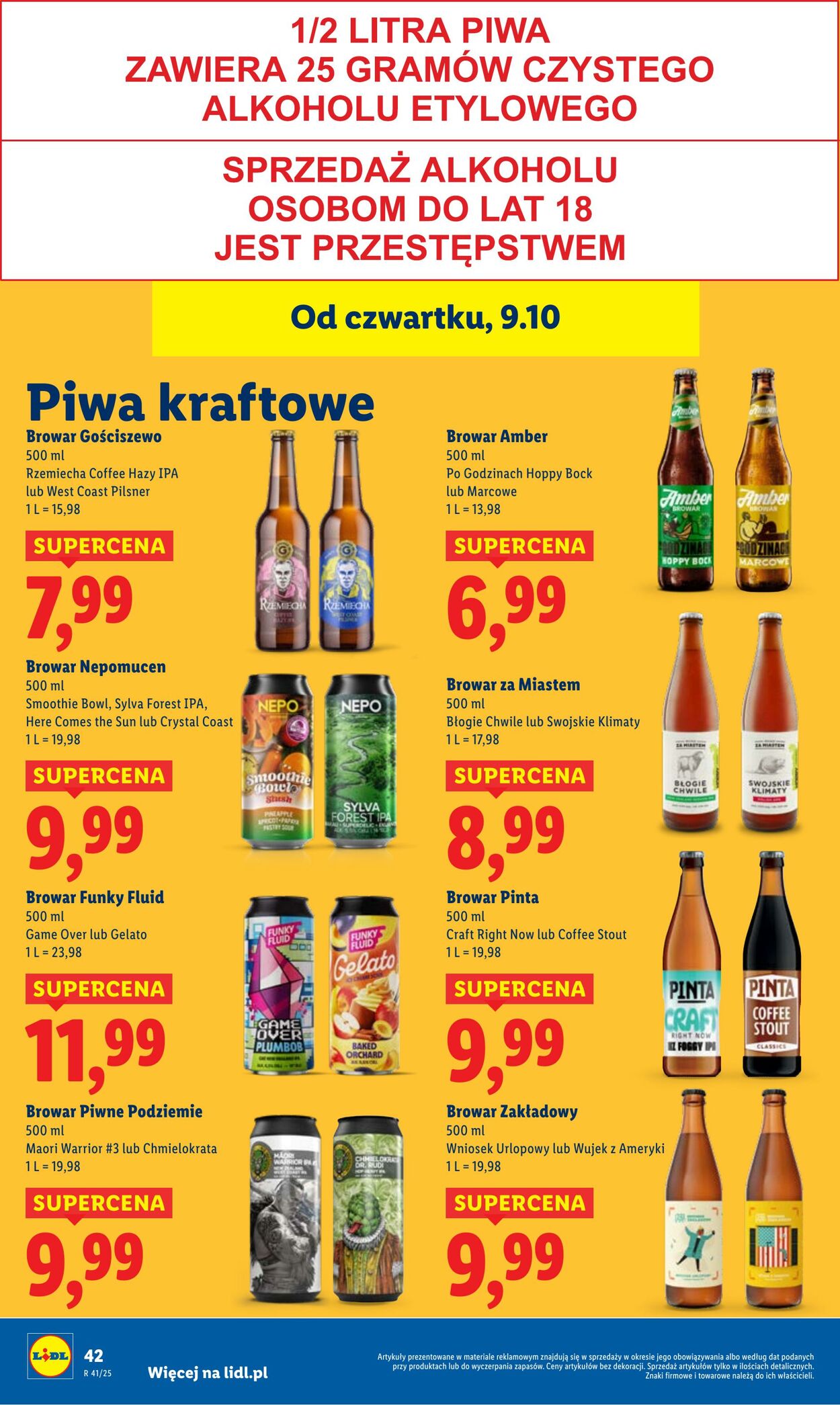 Gazetka Lidl 09.10.2025 - 11.10.2025