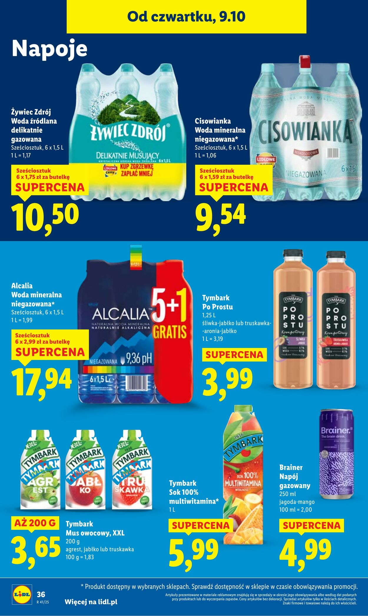 Gazetka Lidl 09.10.2025 - 11.10.2025