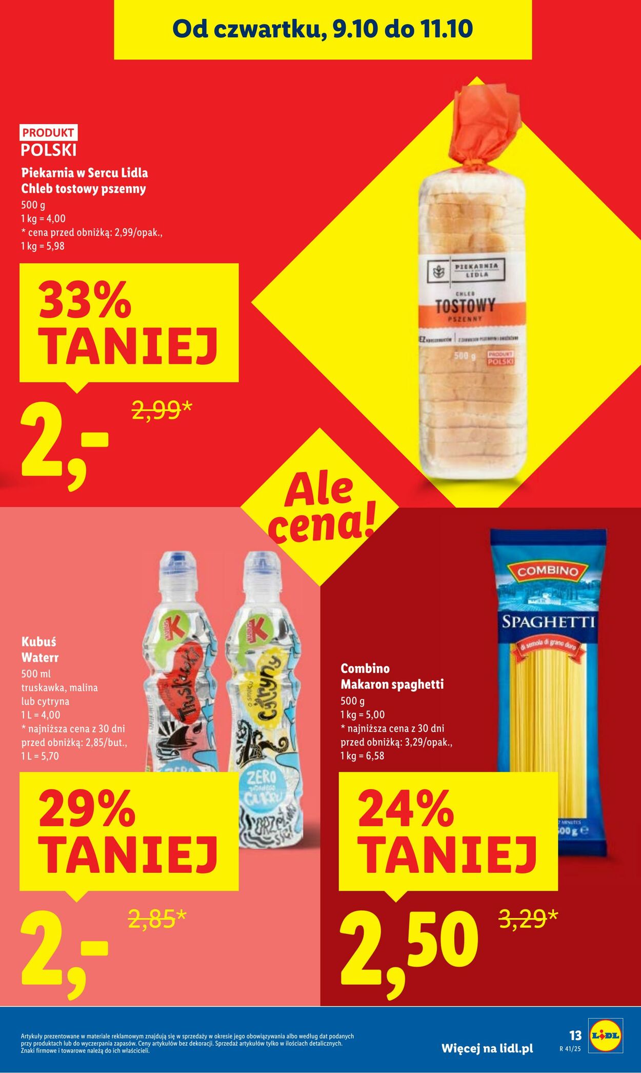 Gazetka Lidl 09.10.2025 - 11.10.2025