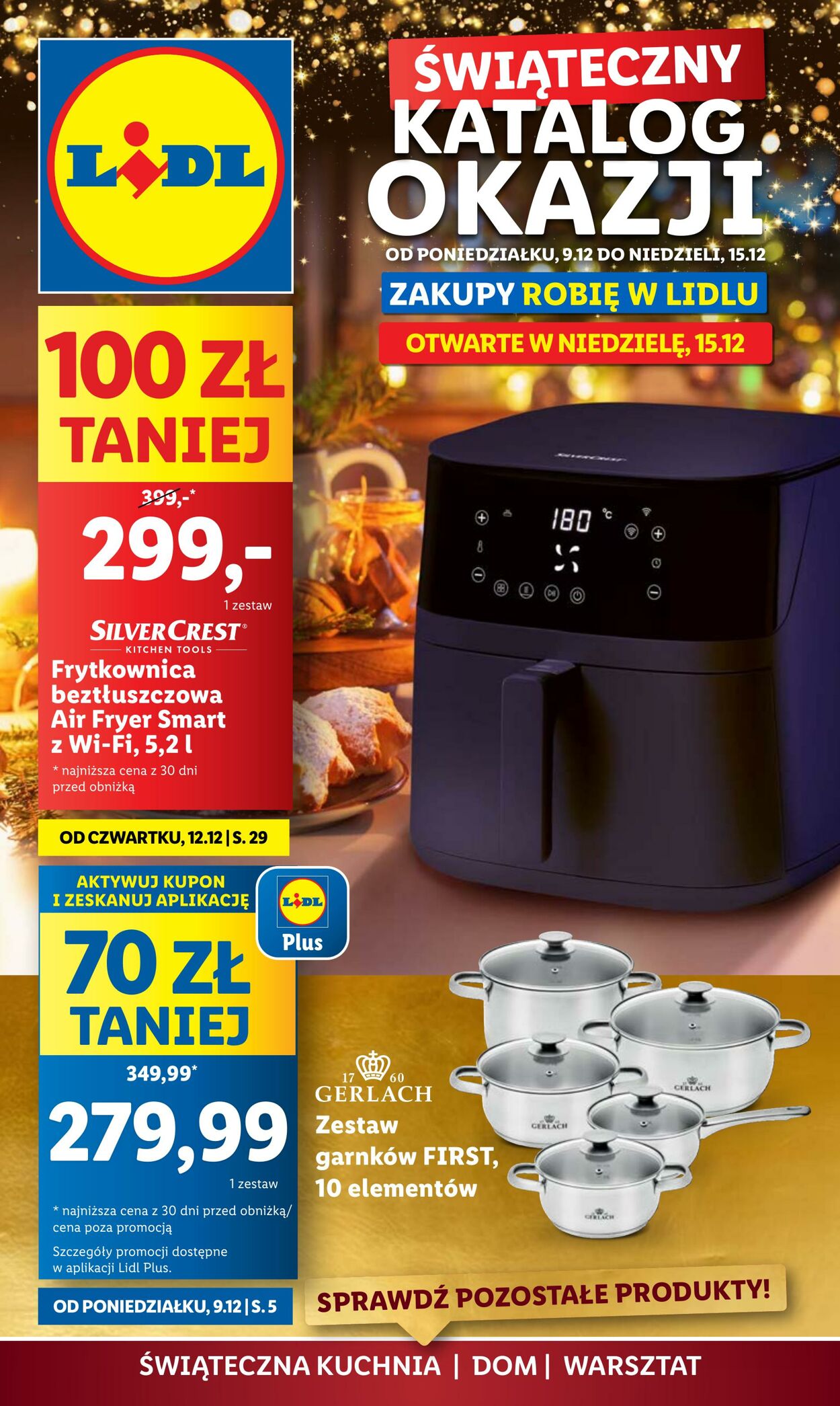 Gazetka Lidl - OFERTA WAŻNA OD 9.12 9 gru, 2024 - 15 gru, 2024