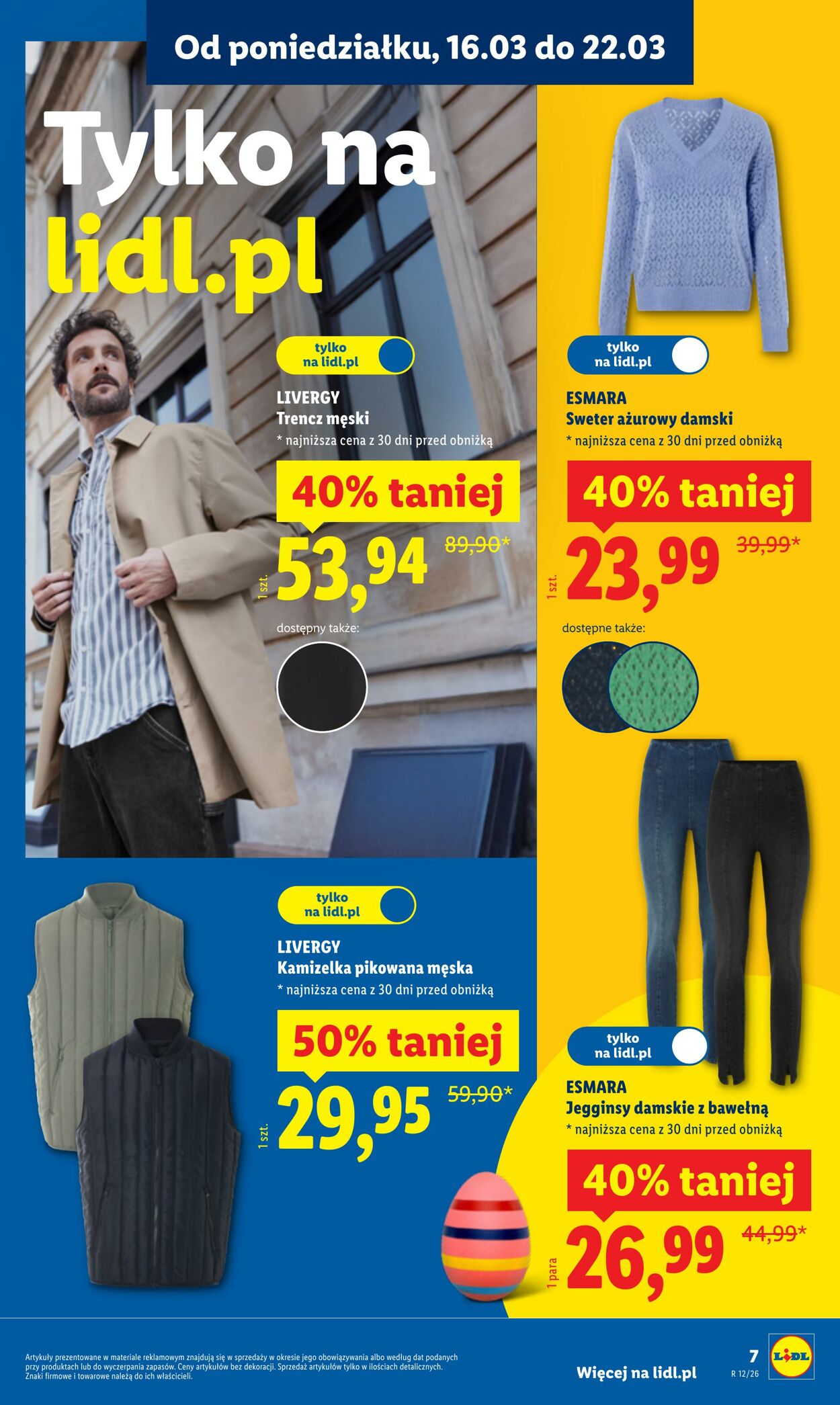 Gazetka Lidl 16.03.2026 - 21.03.2026
