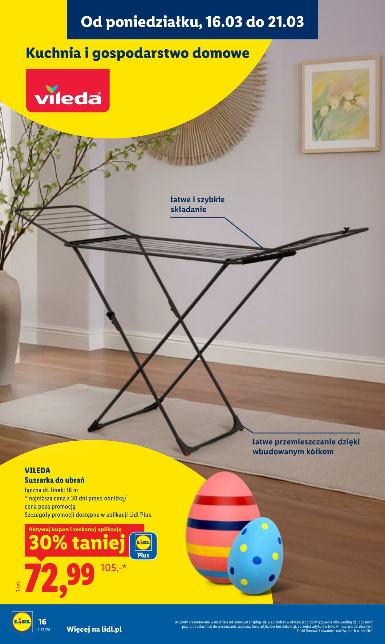 Gazetka Lidl 16.03.2026 - 21.03.2026