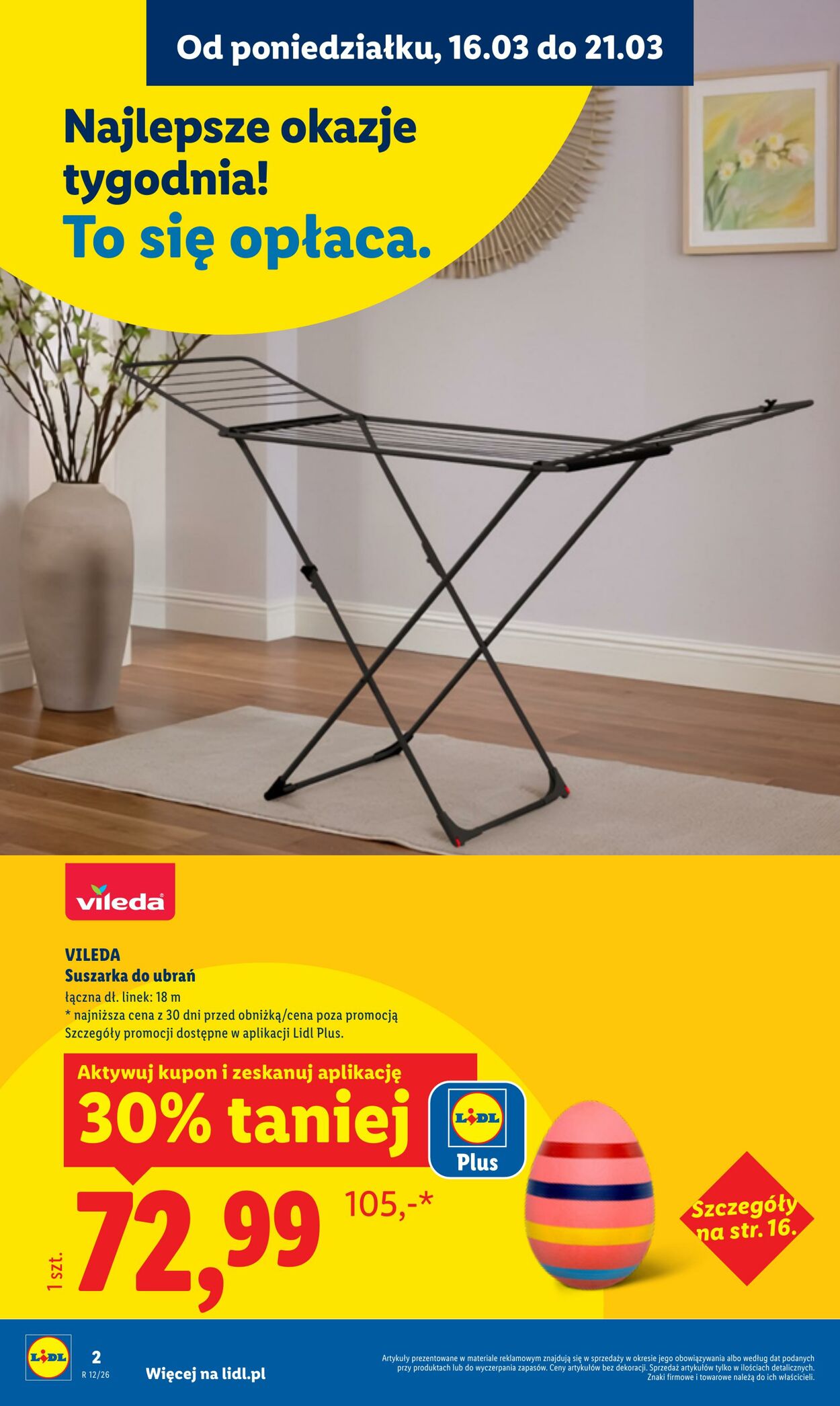 Gazetka Lidl 16.03.2026 - 21.03.2026
