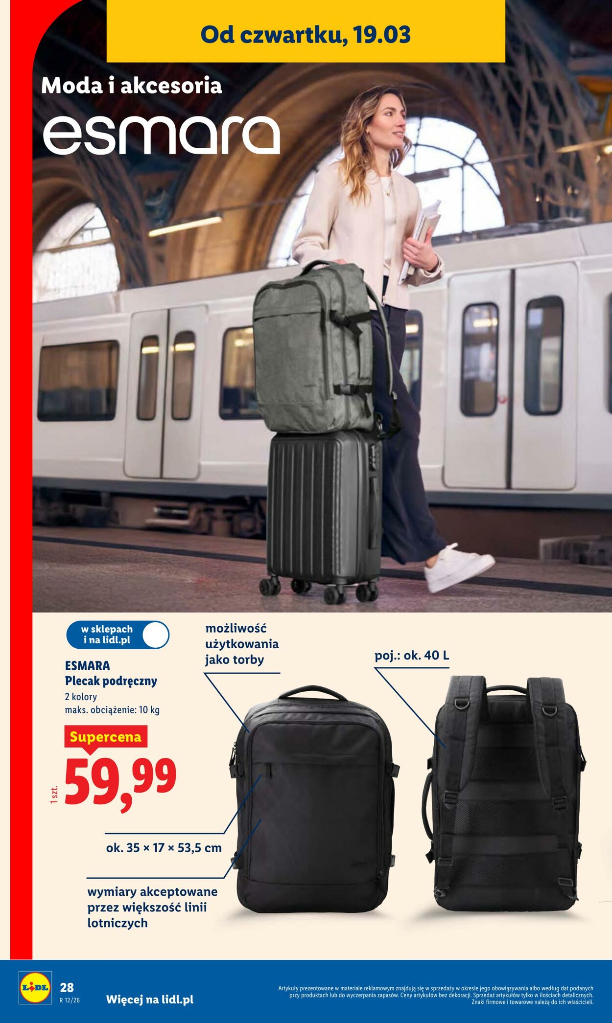 Gazetka Lidl 16.03.2026 - 21.03.2026