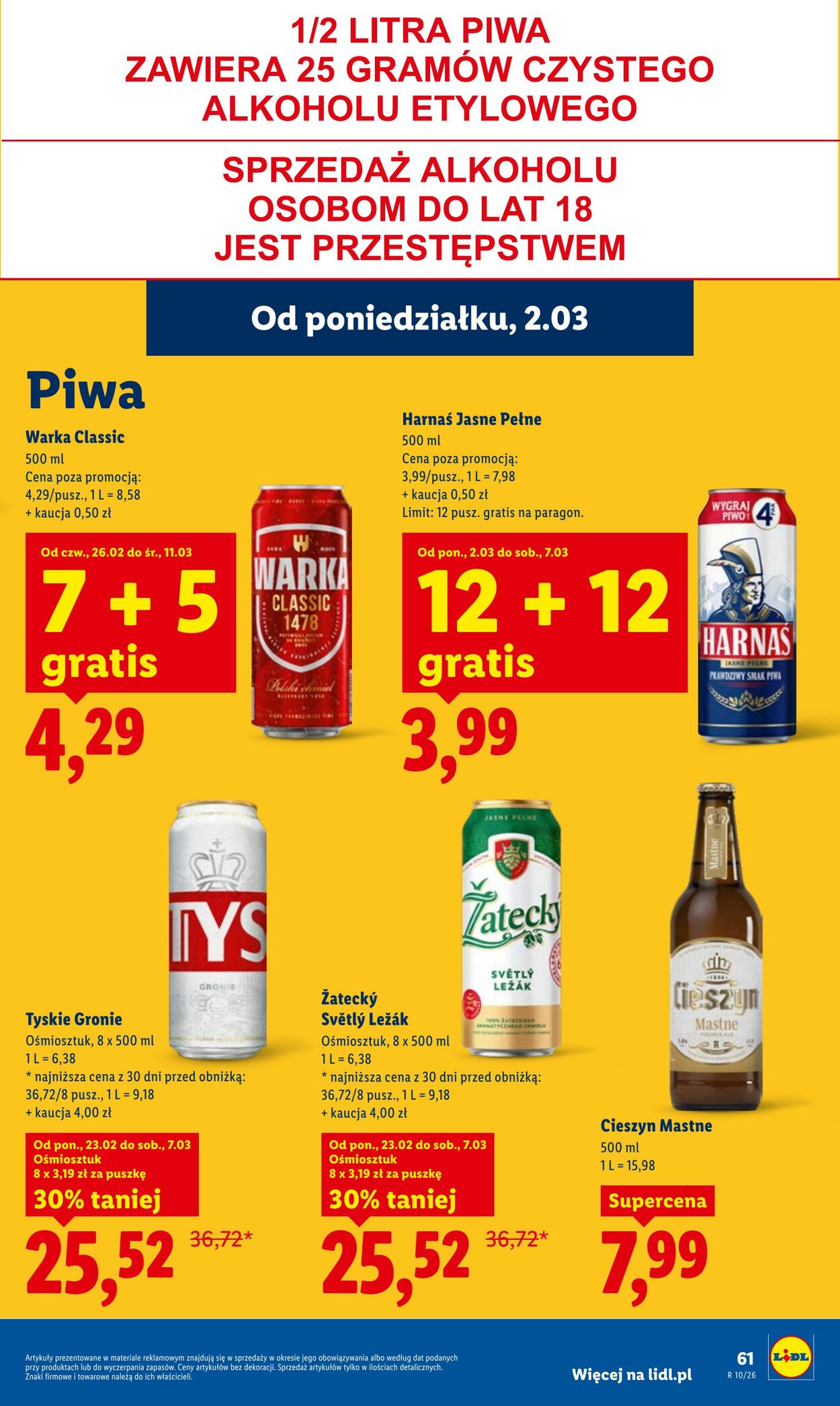 Gazetka Lidl 02.03.2026 - 04.03.2026