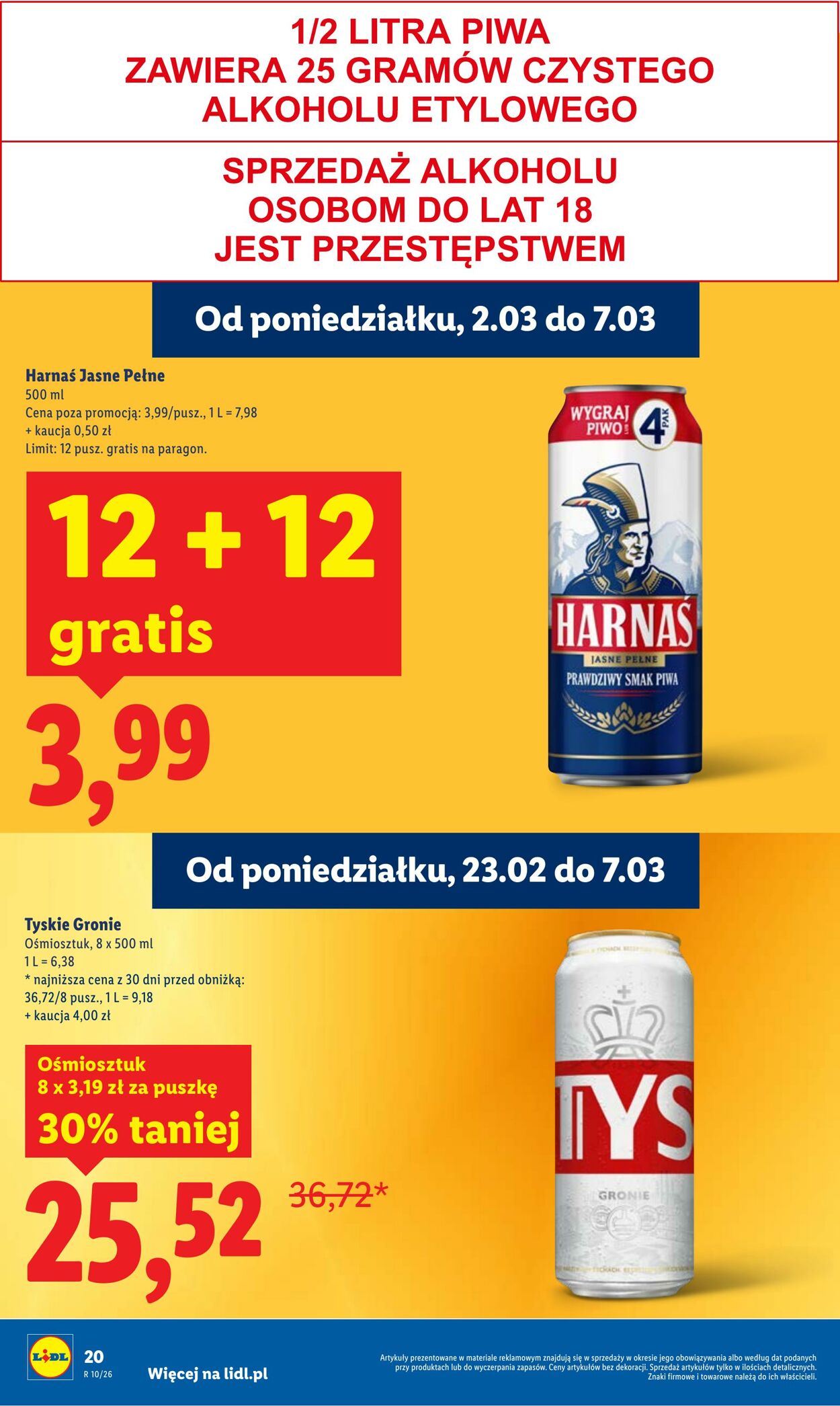 Gazetka Lidl 02.03.2026 - 04.03.2026