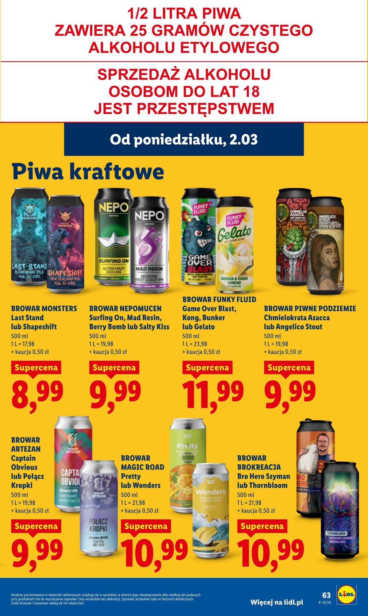 Gazetka Lidl 02.03.2026 - 04.03.2026
