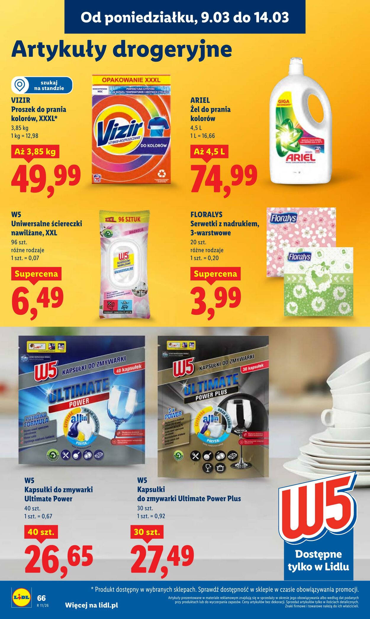 Gazetka Lidl 09.03.2026 - 11.03.2026