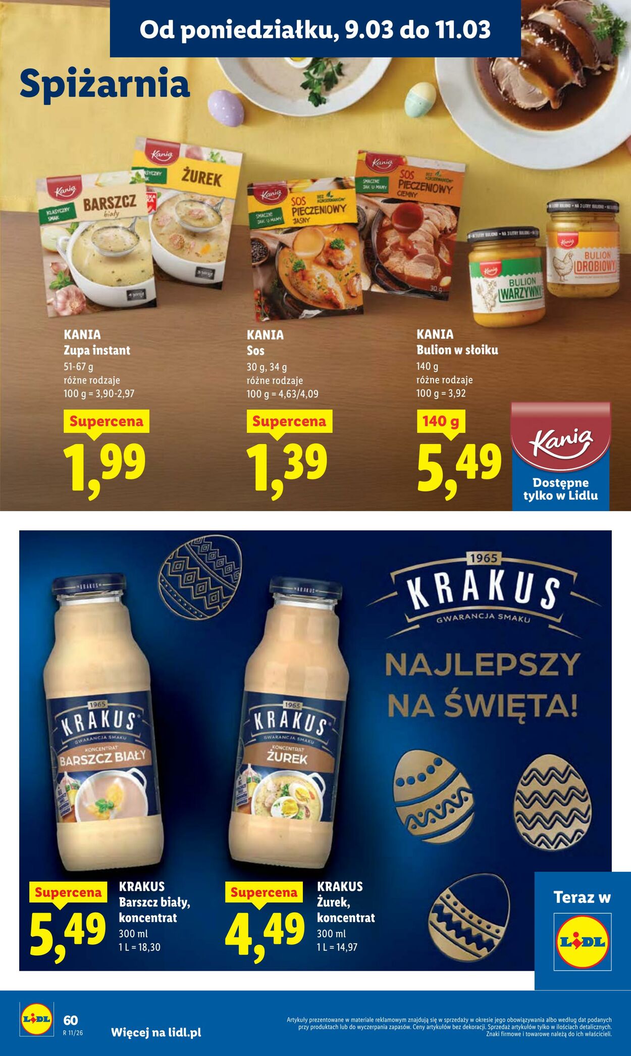 Gazetka Lidl 09.03.2026 - 11.03.2026