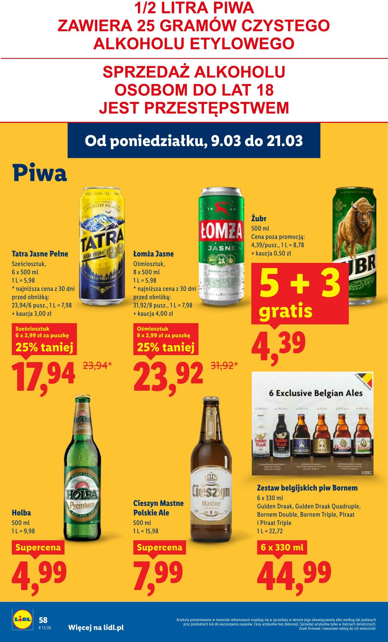 Gazetka Lidl 09.03.2026 - 11.03.2026