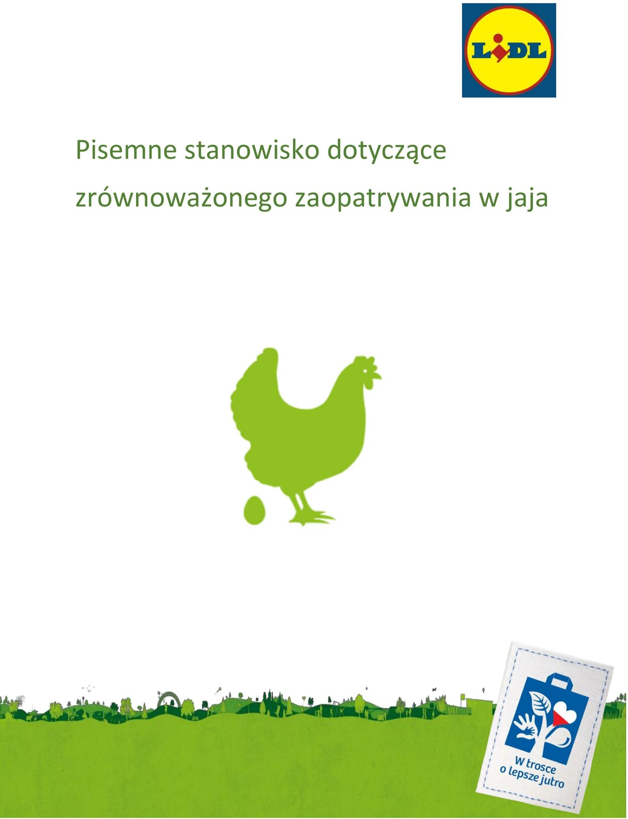 Gazetka Lidl - Stanowisko dotyczące zrównoważonego zaopatrywania w jaja 1 sty, 2019 - 31 gru, 2030
