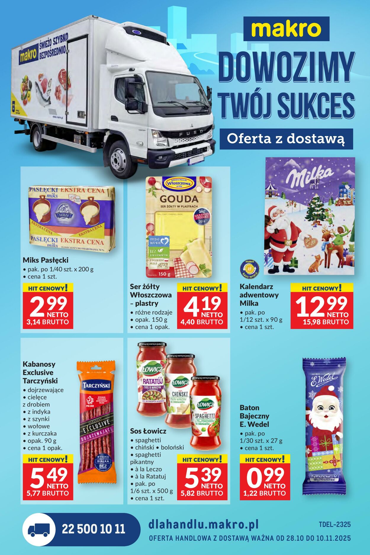 Gazetka Makro 28.10.2025 - 10.11.2025