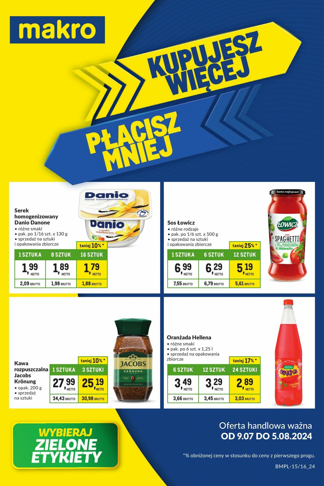 Gazetka Makro 09.07.2024 - 05.08.2024