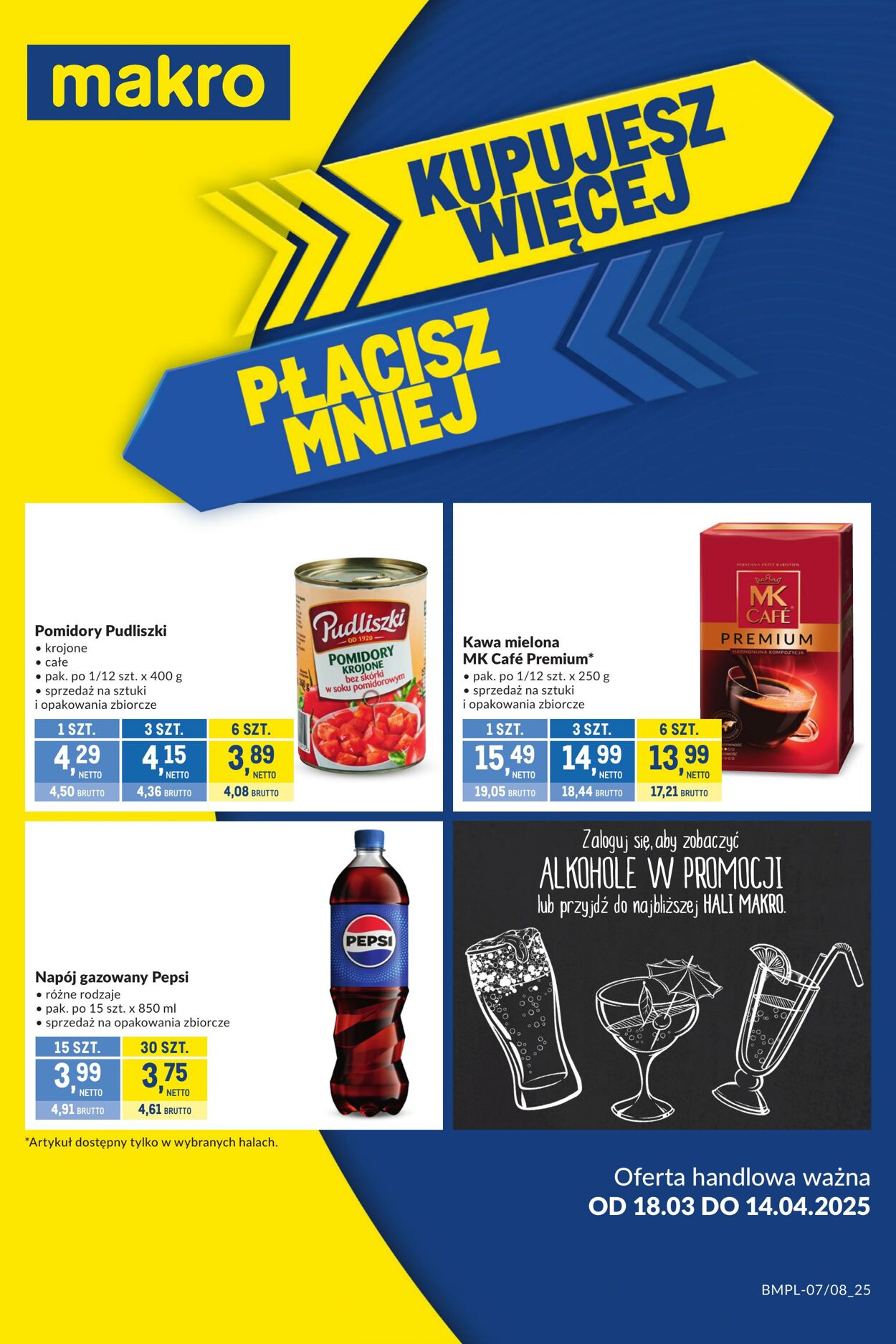 Gazetka Makro 18.03.2025 - 14.04.2025