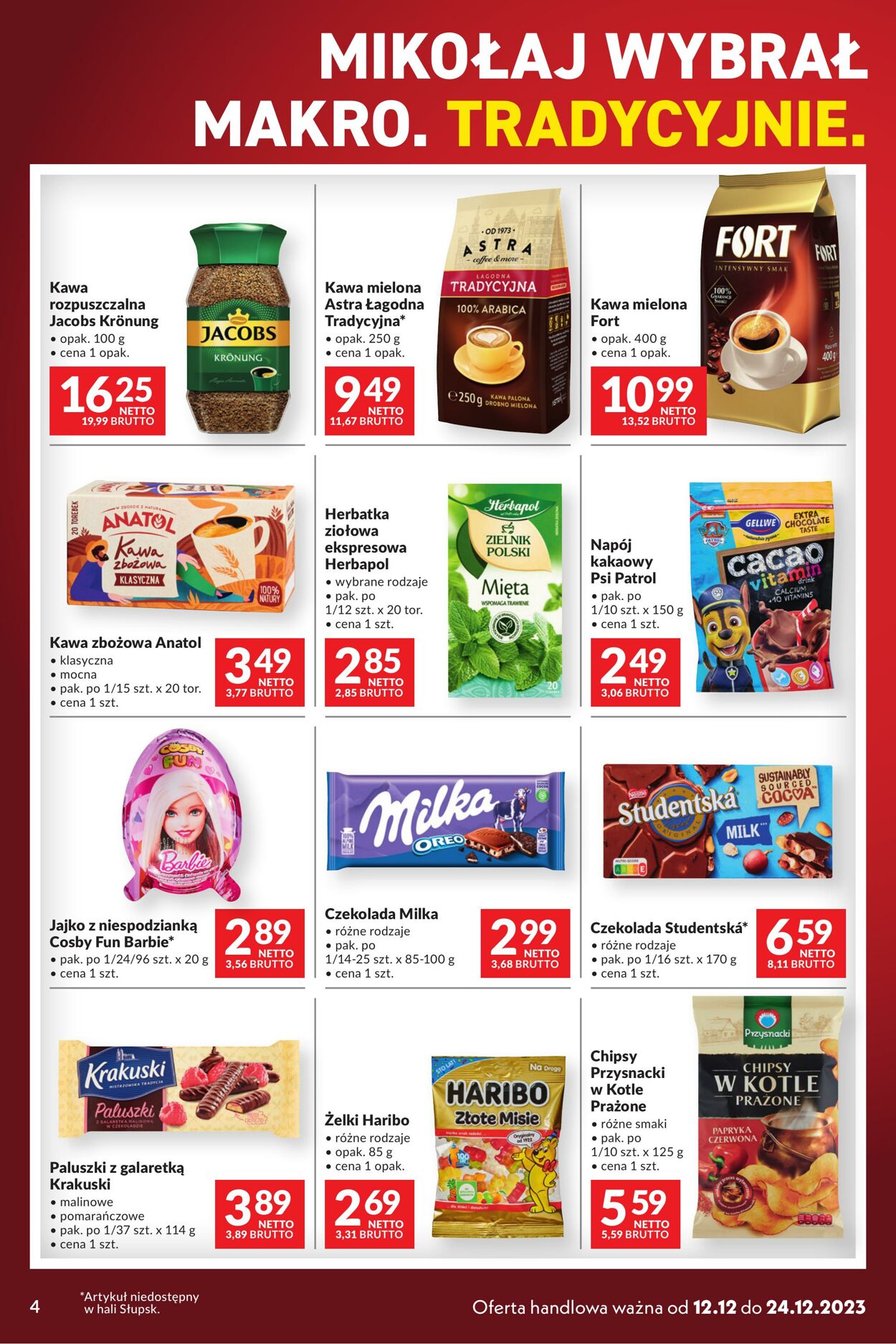 Gazetka Makro 12.12.2023 - 24.12.2023