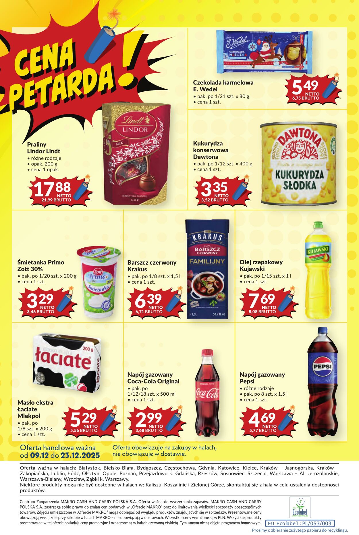 Gazetka Makro 09.12.2025 - 23.12.2025