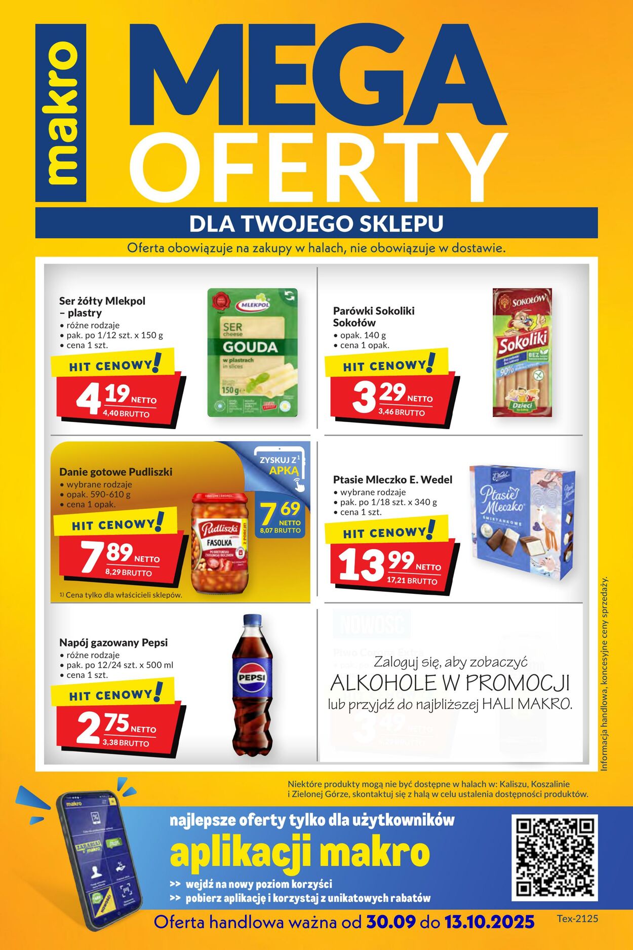 Gazetka Makro 30.09.2025 - 13.10.2025