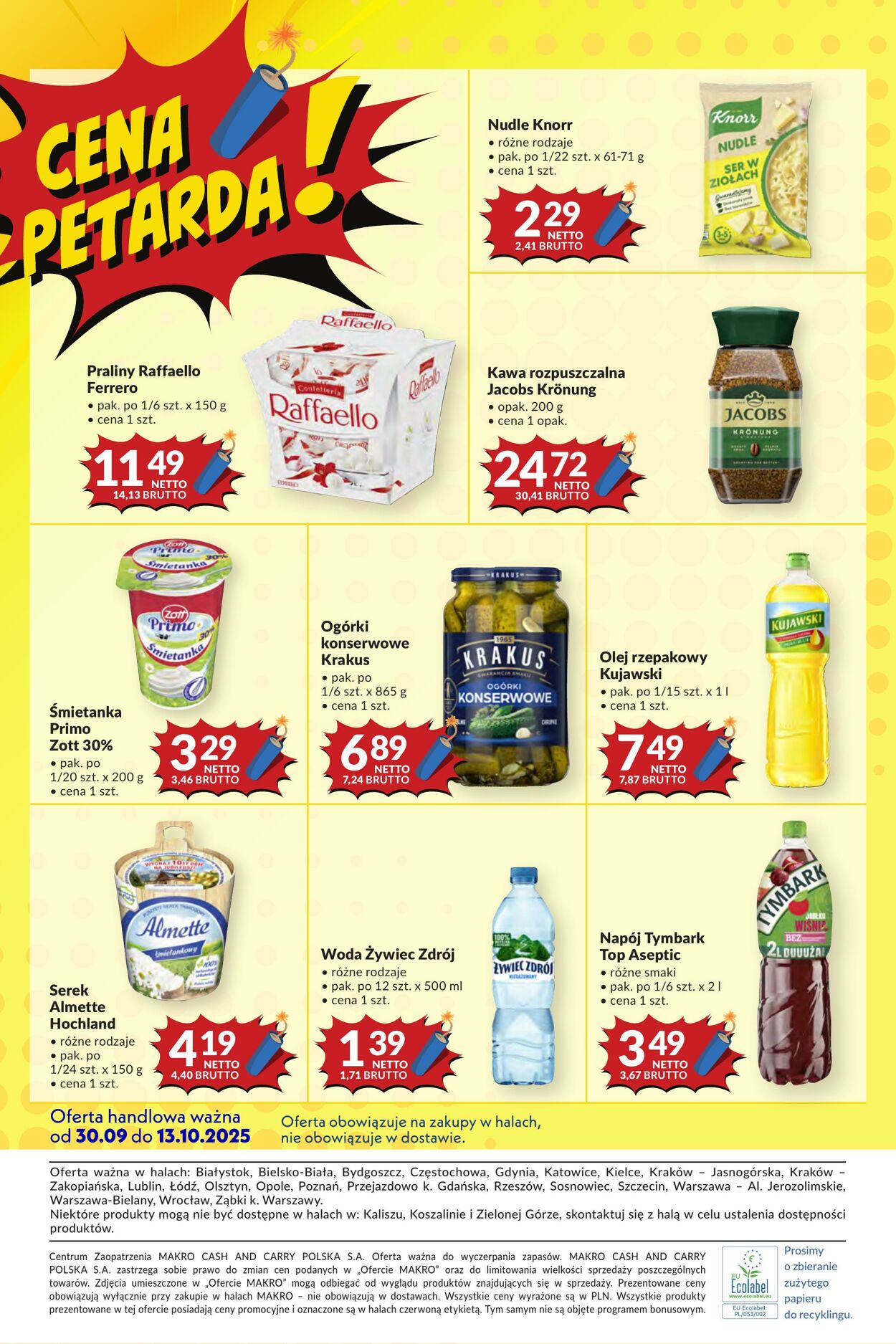 Gazetka Makro 30.09.2025 - 13.10.2025