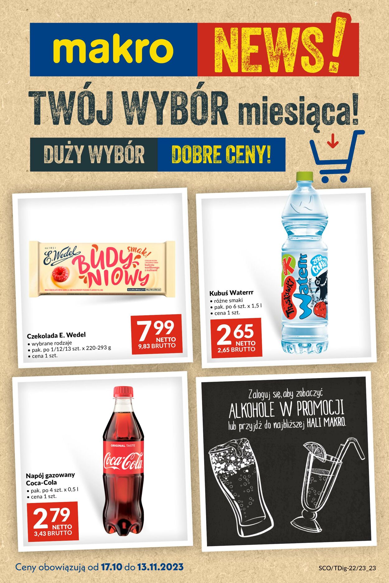 Gazetka Makro 17.10.2023 - 13.11.2023