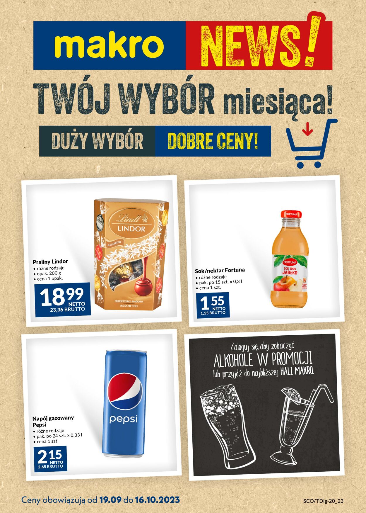 Gazetka Makro 19.09.2023 - 16.10.2023