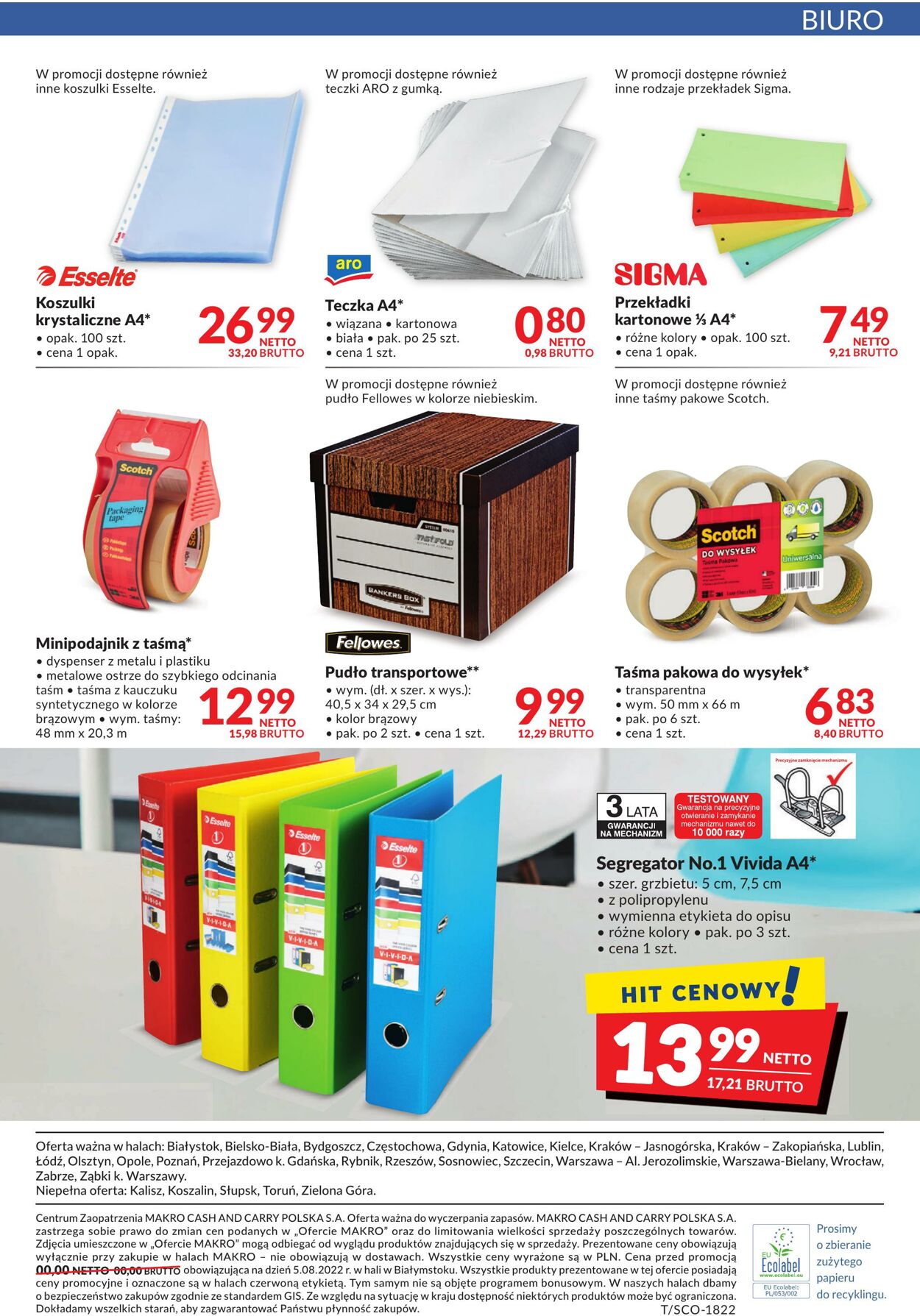 Gazetka Makro 23.08.2022 - 04.09.2022