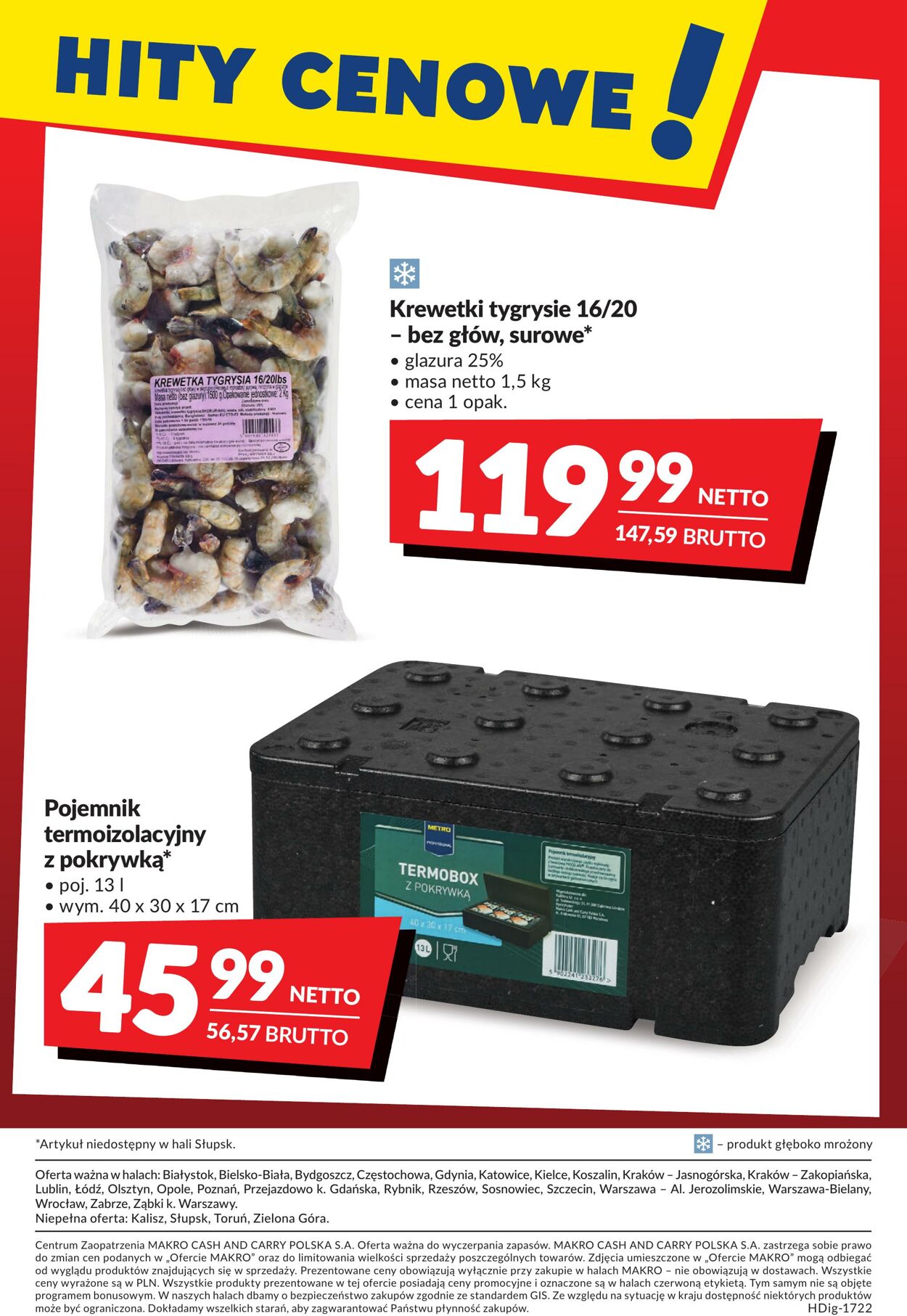 Gazetka Makro 08.08.2022 - 21.08.2022