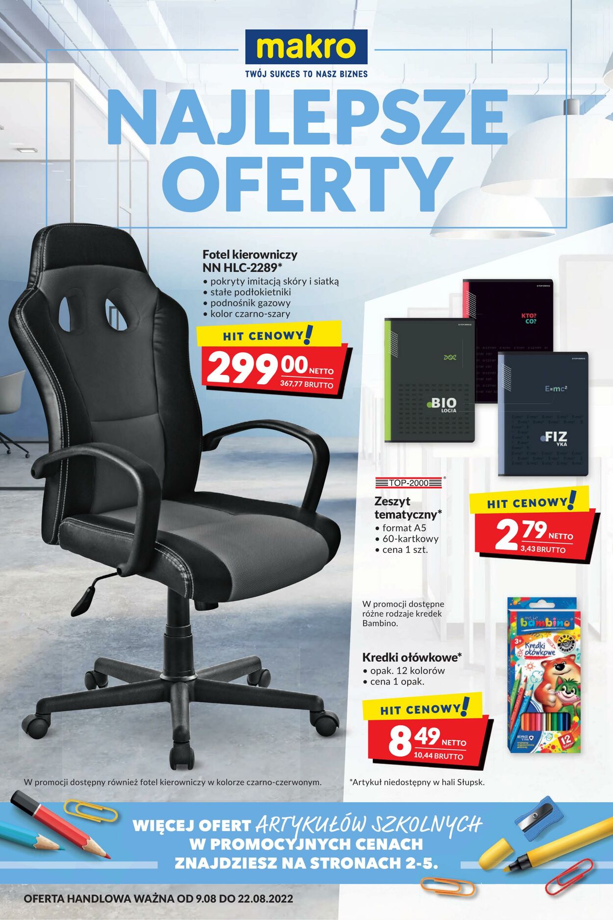 Gazetka Makro 09.08.2022 - 22.08.2022