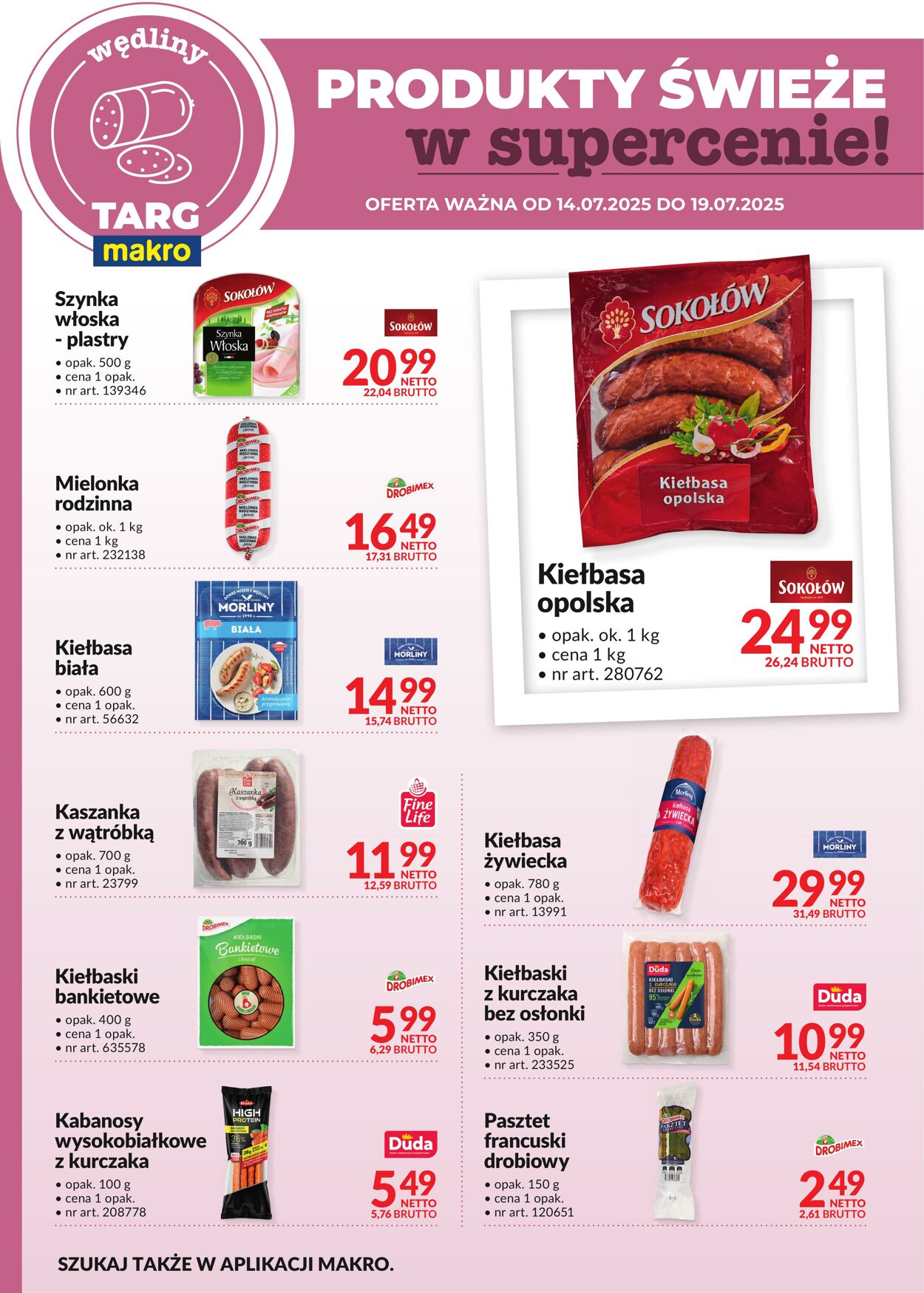 Gazetka Makro 14.07.2025 - 19.07.2025