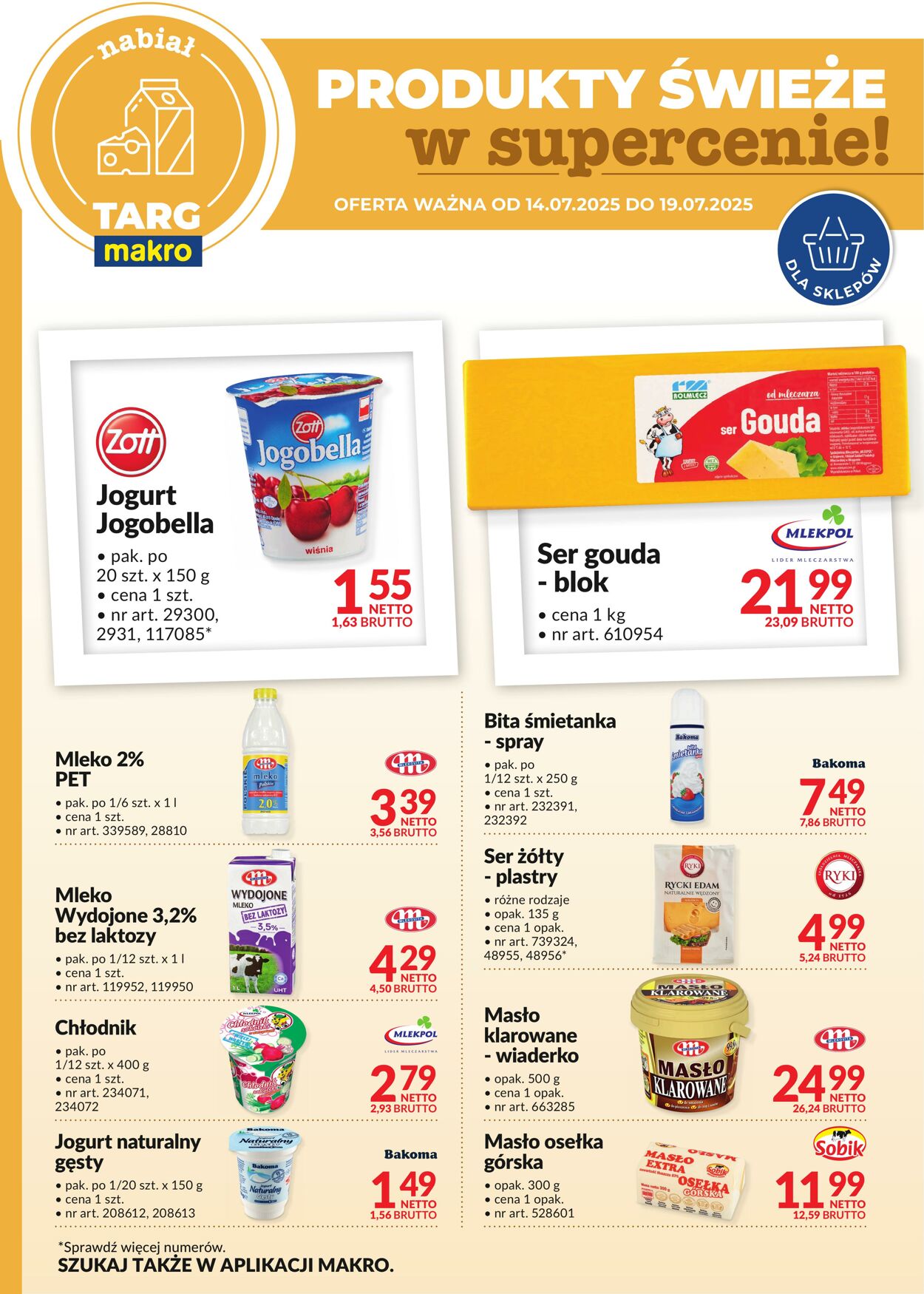 Gazetka Makro 14.07.2025 - 19.07.2025
