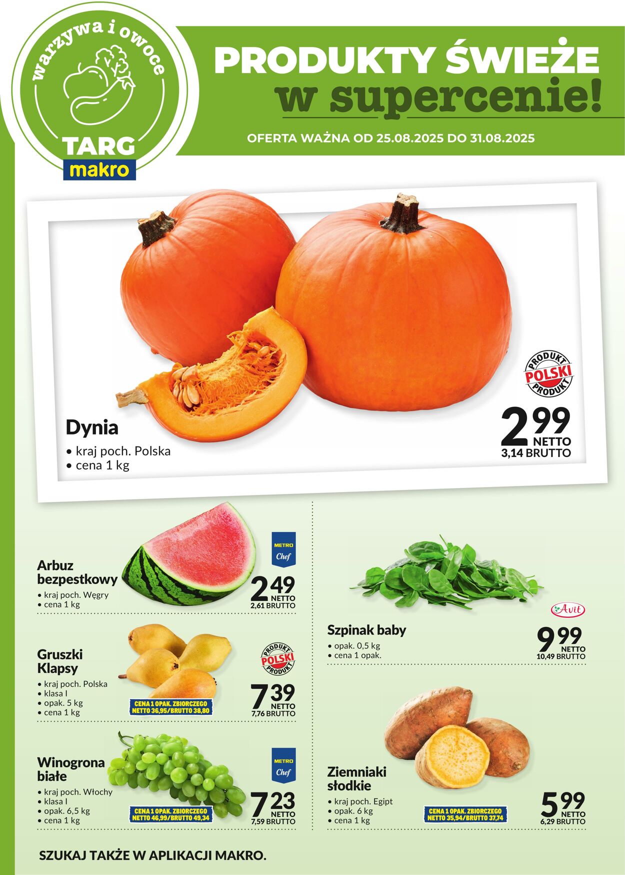 Gazetka Makro 25.08.2025 - 31.08.2025