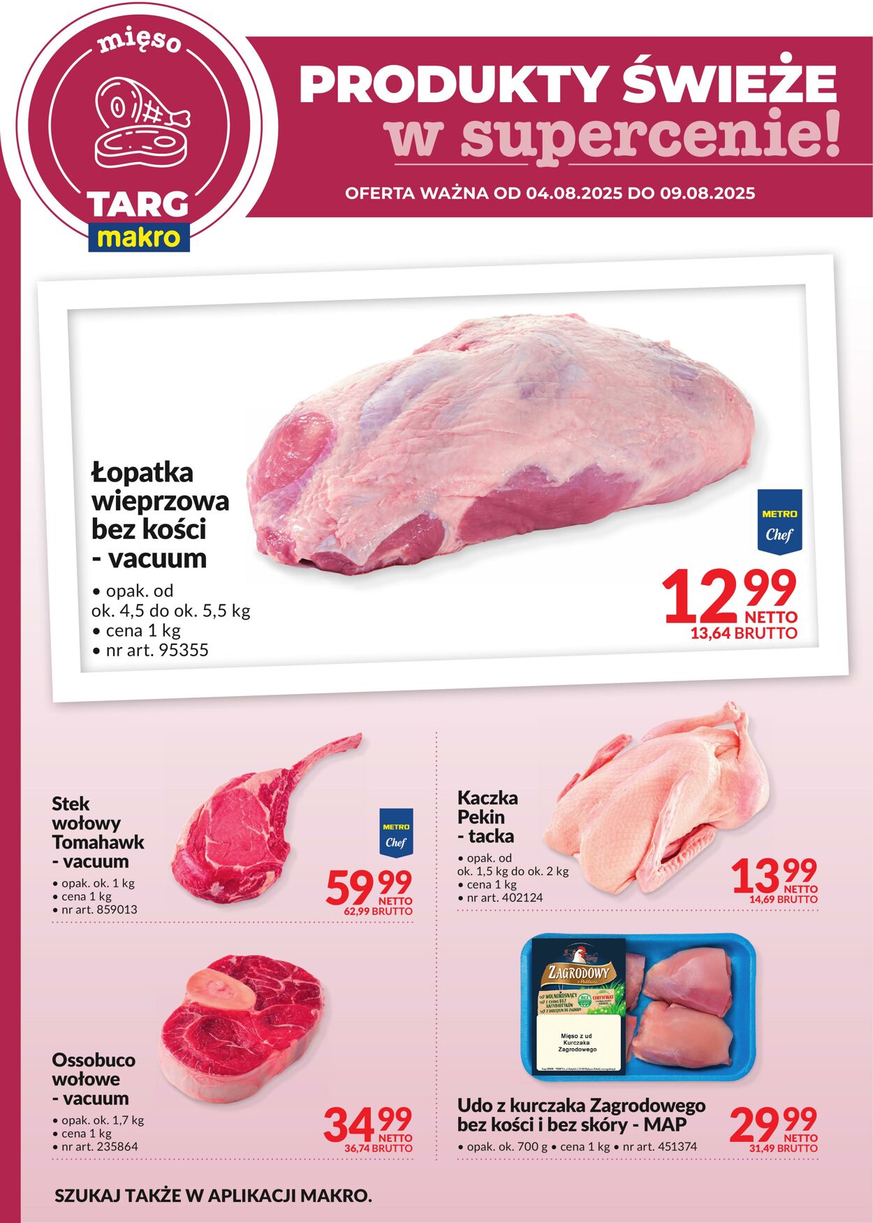 Gazetka Makro 04.08.2025 - 09.08.2025